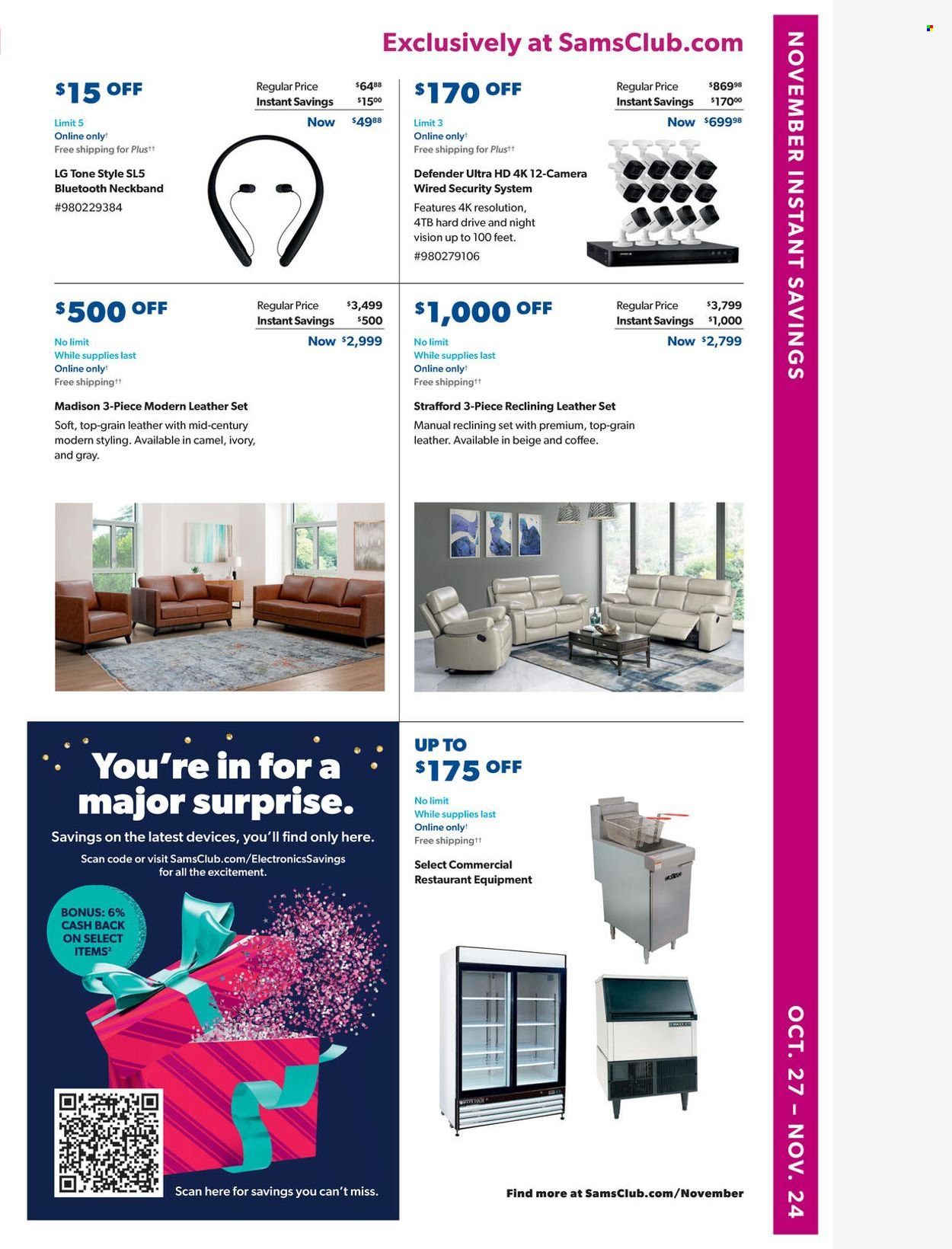 Sam's Club Weekly Ad Flyer November 17 to November 24