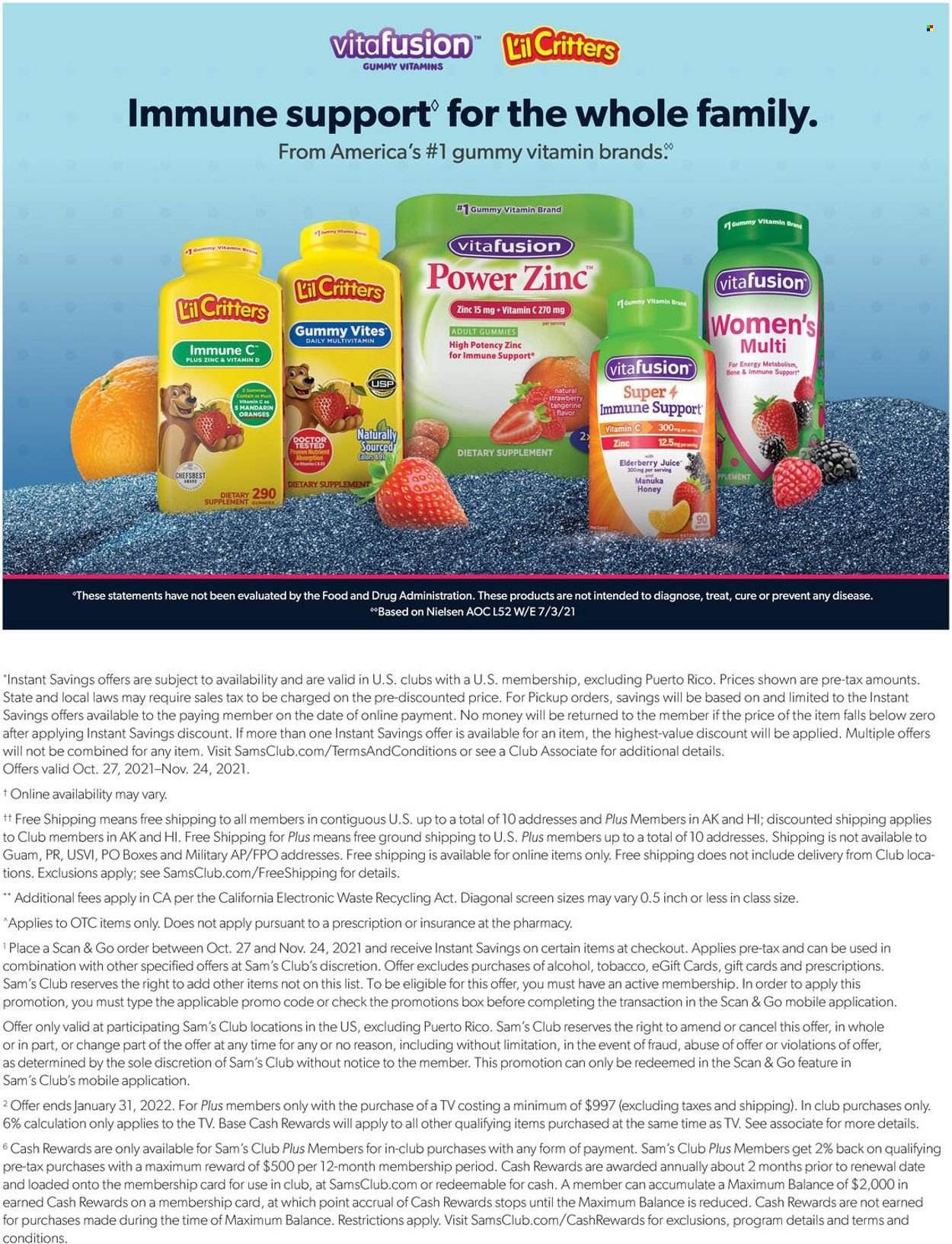 Sam's Club Weekly Ad Flyer November 17 to November 24