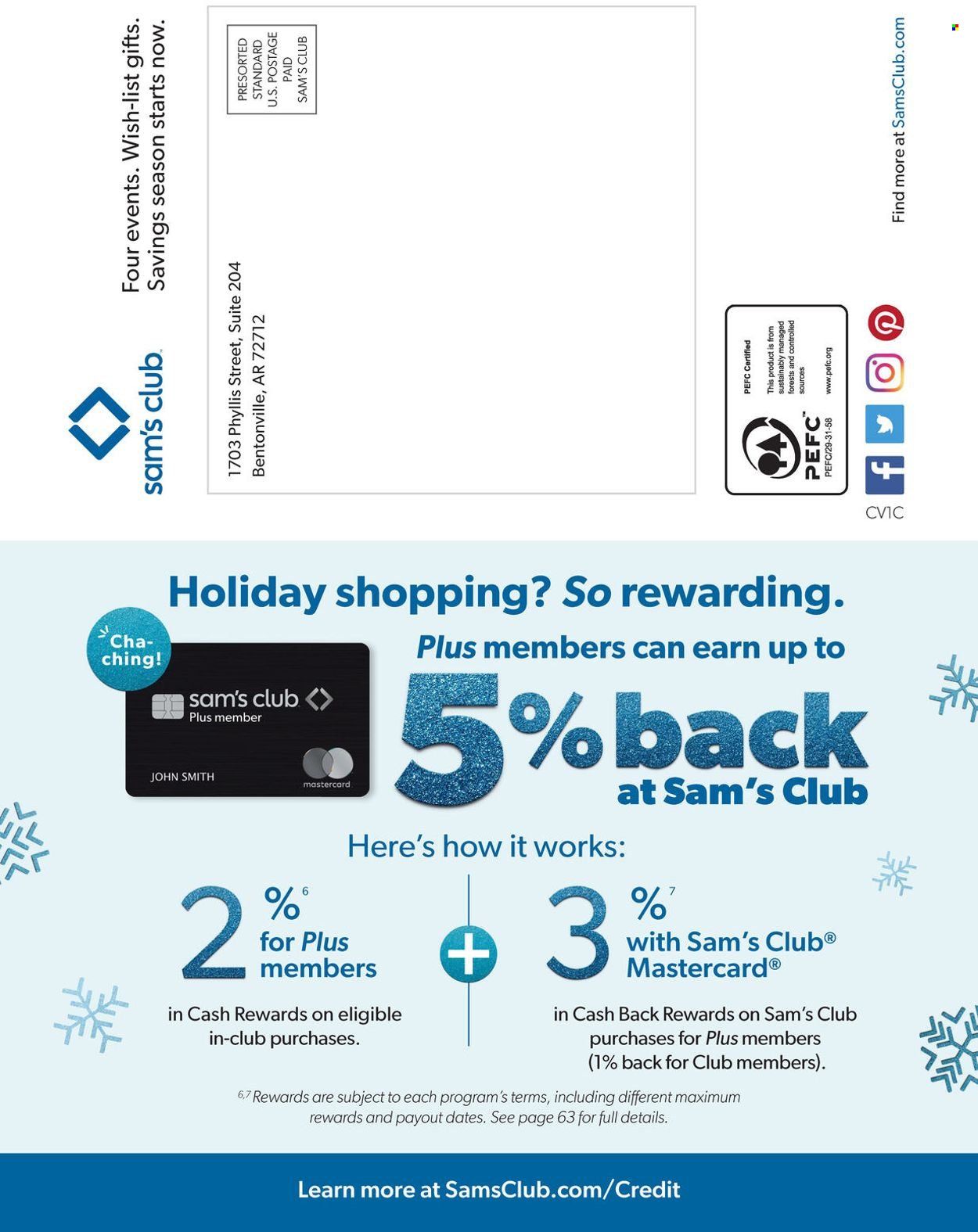 Sam's Club Weekly Ad Flyer November 17 to November 24