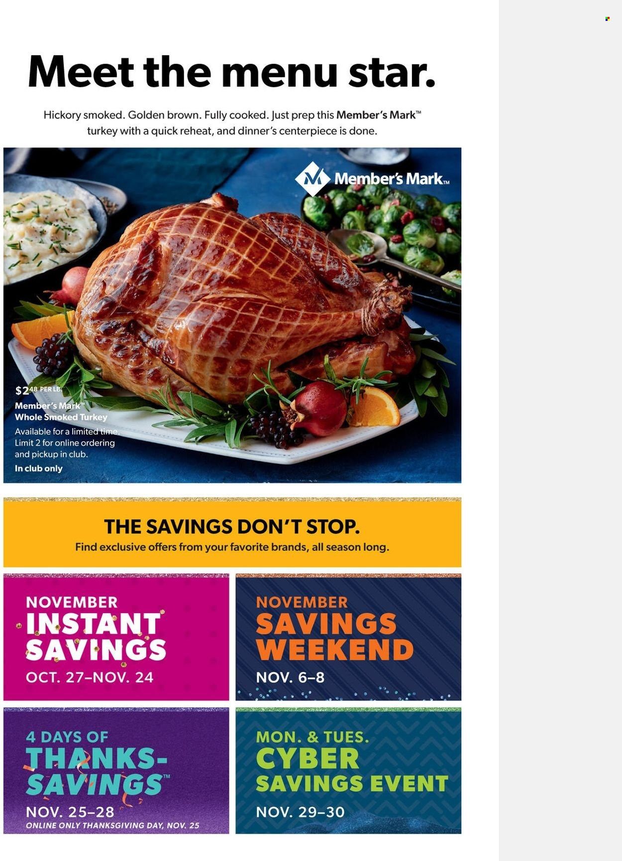 Sam's Club Weekly Ad Flyer November 17 to November 24