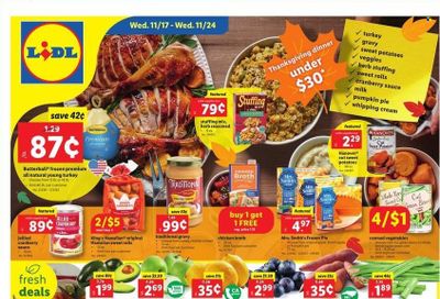 Lidl (GA, MD, NC, NJ, PA, SC, VA) Weekly Ad Flyer November 17 to November 24