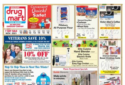 Discount Drug Mart (OH) Weekly Ad Flyer November 17 to November 24