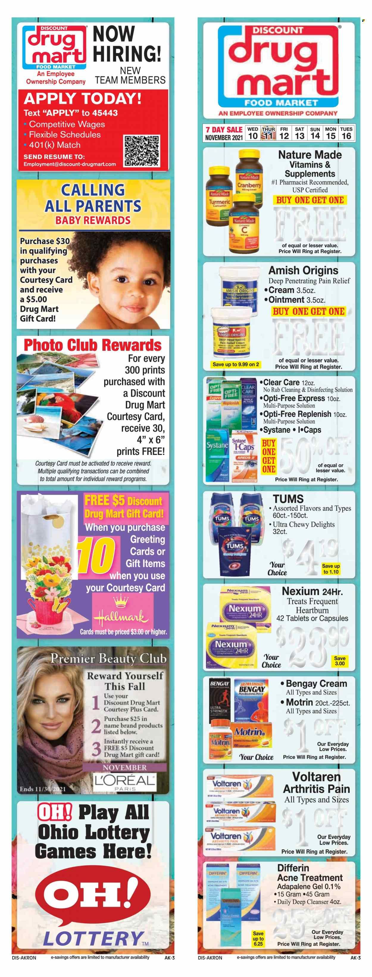 Discount Drug Mart (OH) Weekly Ad Flyer November 17 to November 24