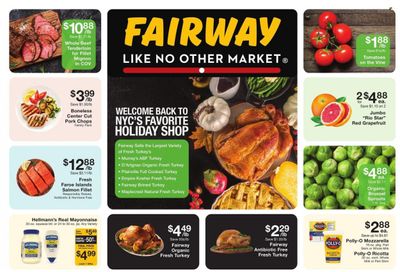 Fairway Market (CT, NJ, NY) Weekly Ad Flyer November 17 to November 24