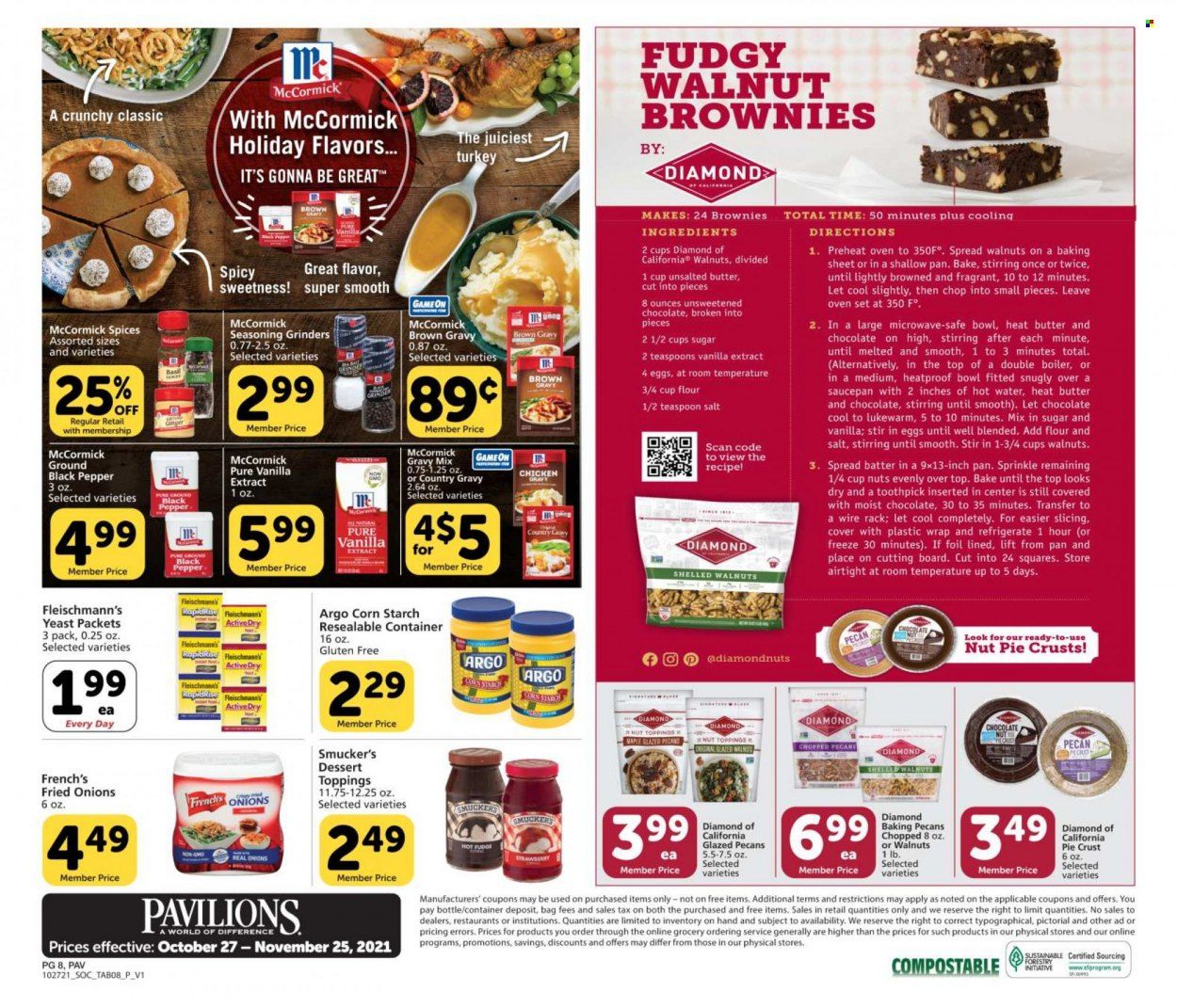 Pavilions (CA) Weekly Ad Flyer November 17 to November 24