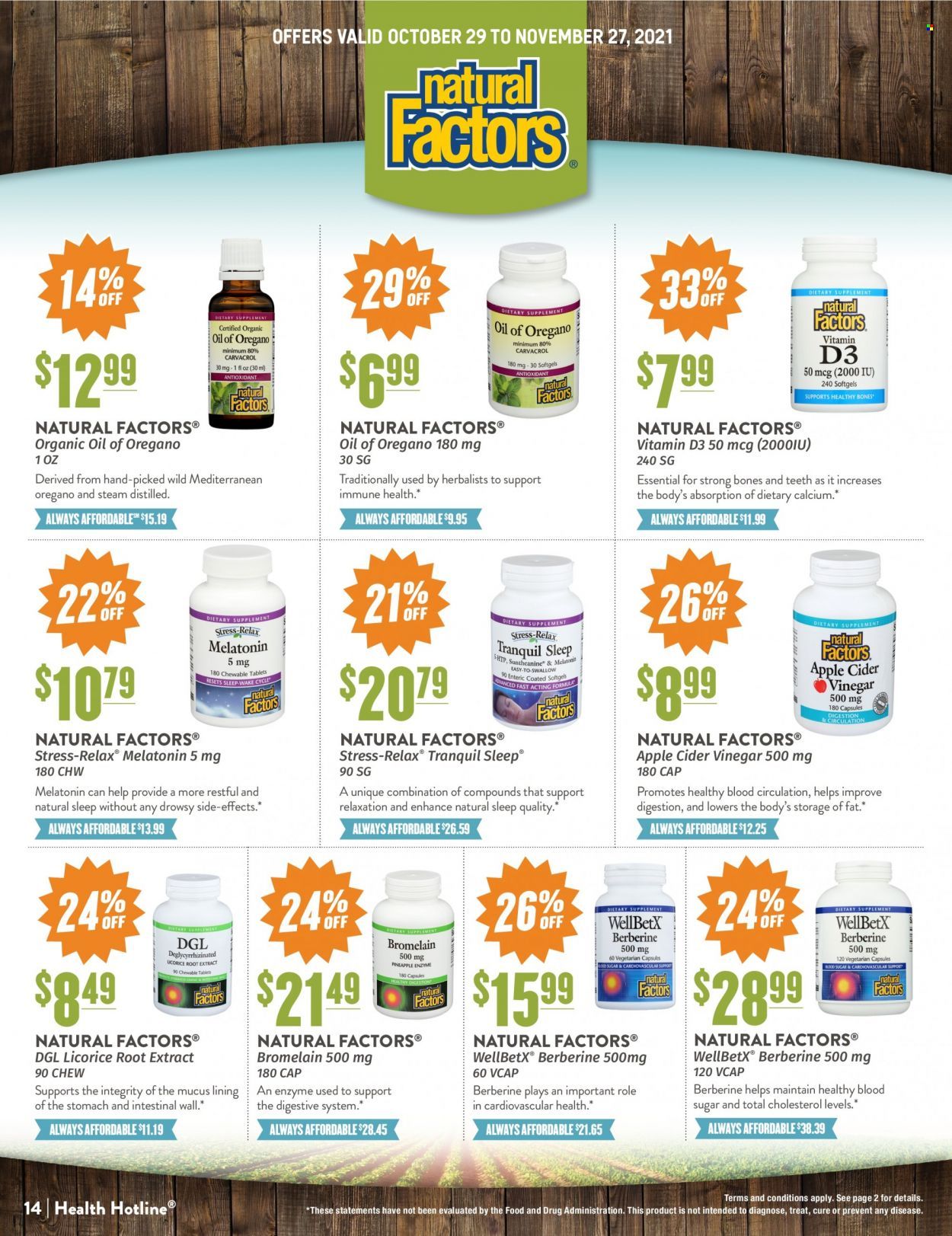 Natural Grocers Weekly Ad Flyer November 17 to November 24
