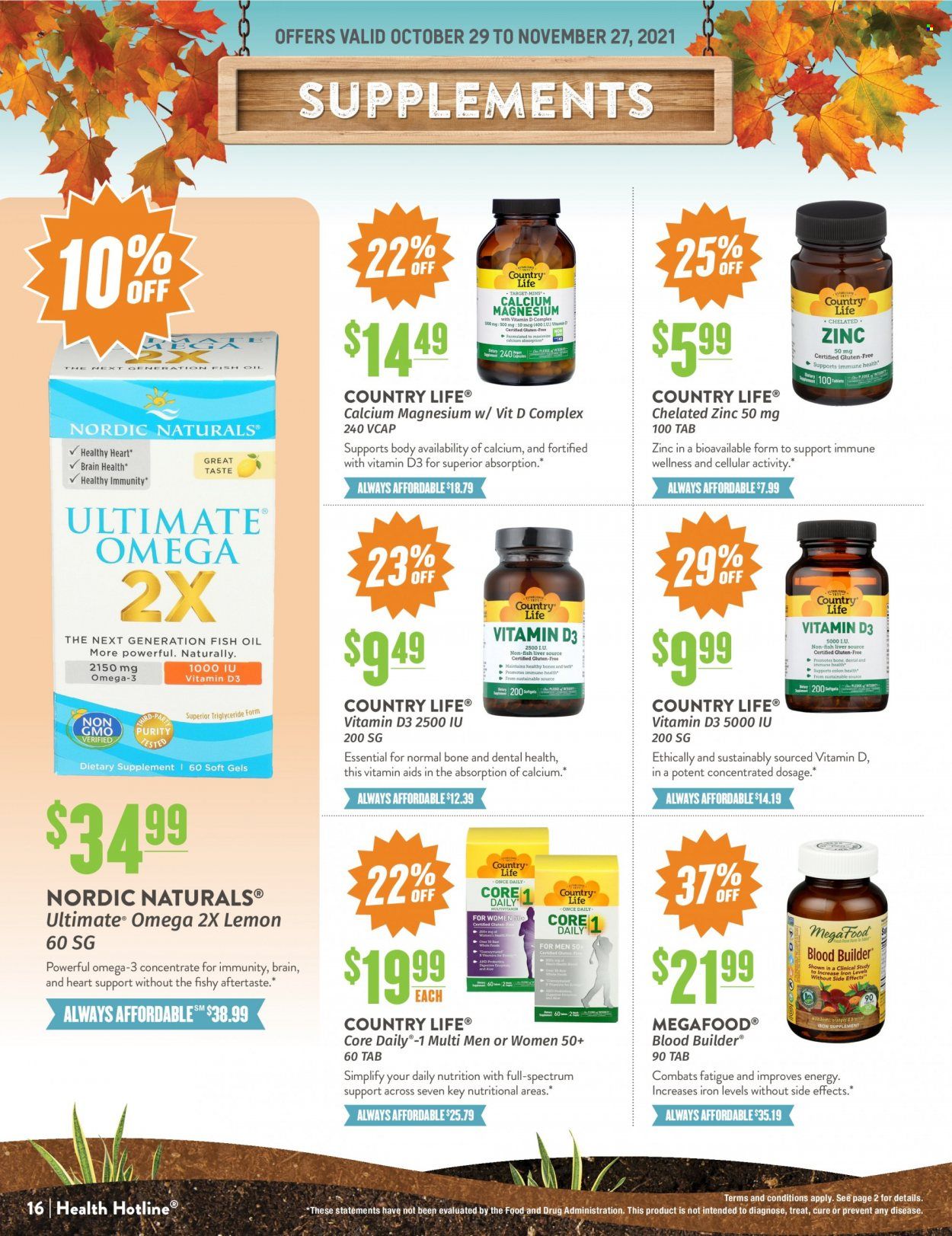 Natural Grocers Weekly Ad Flyer November 17 to November 24