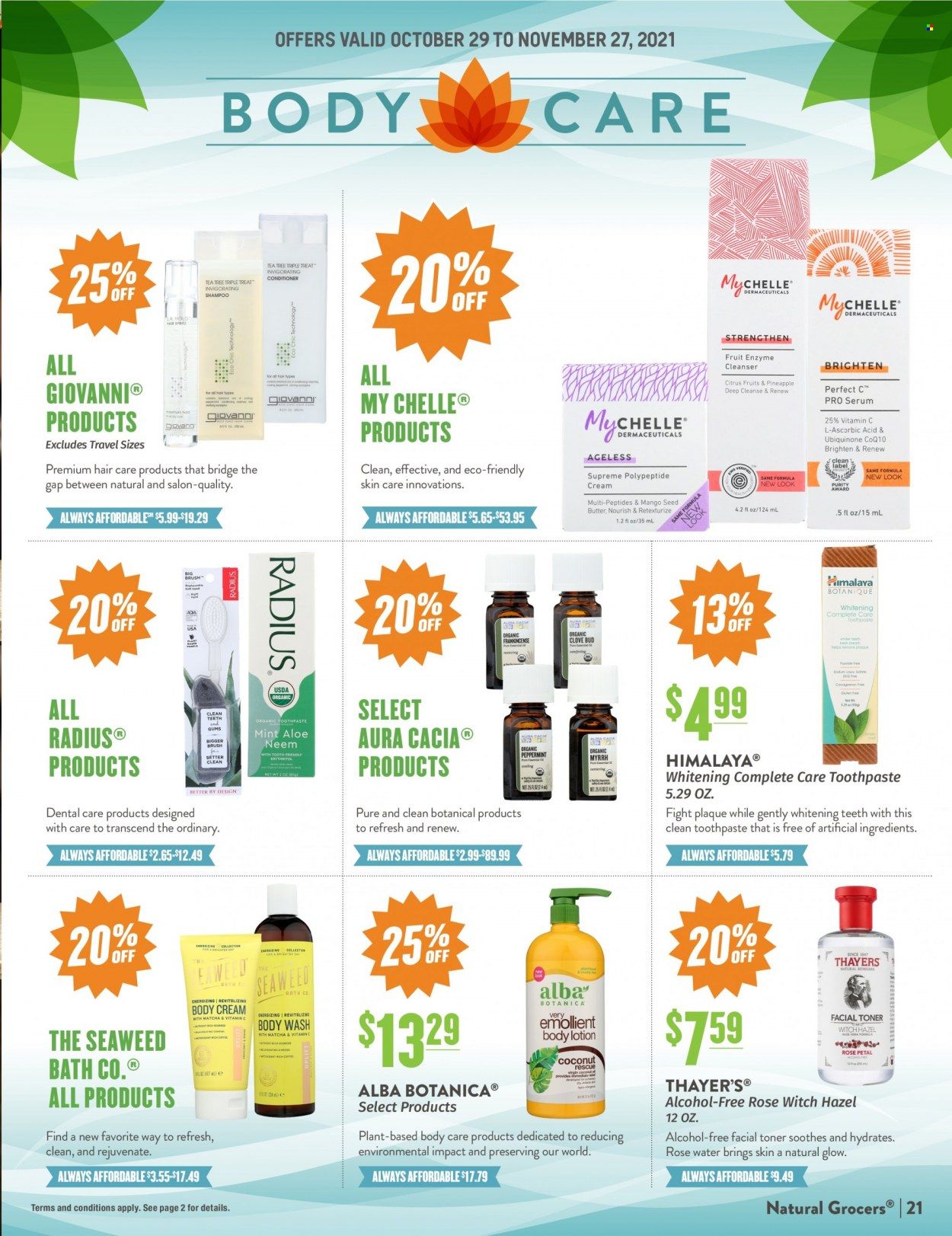 Natural Grocers Weekly Ad Flyer November 17 to November 24