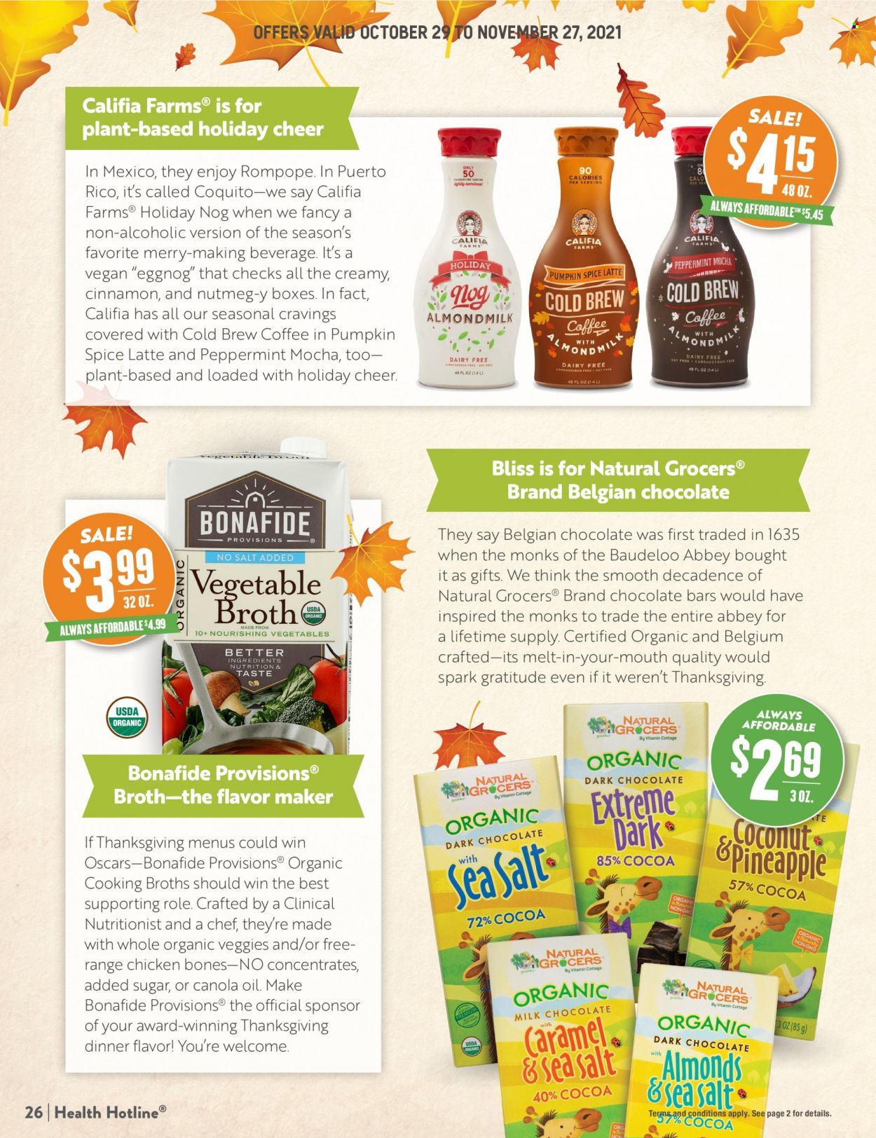 Natural Grocers Weekly Ad Flyer November 17 to November 24