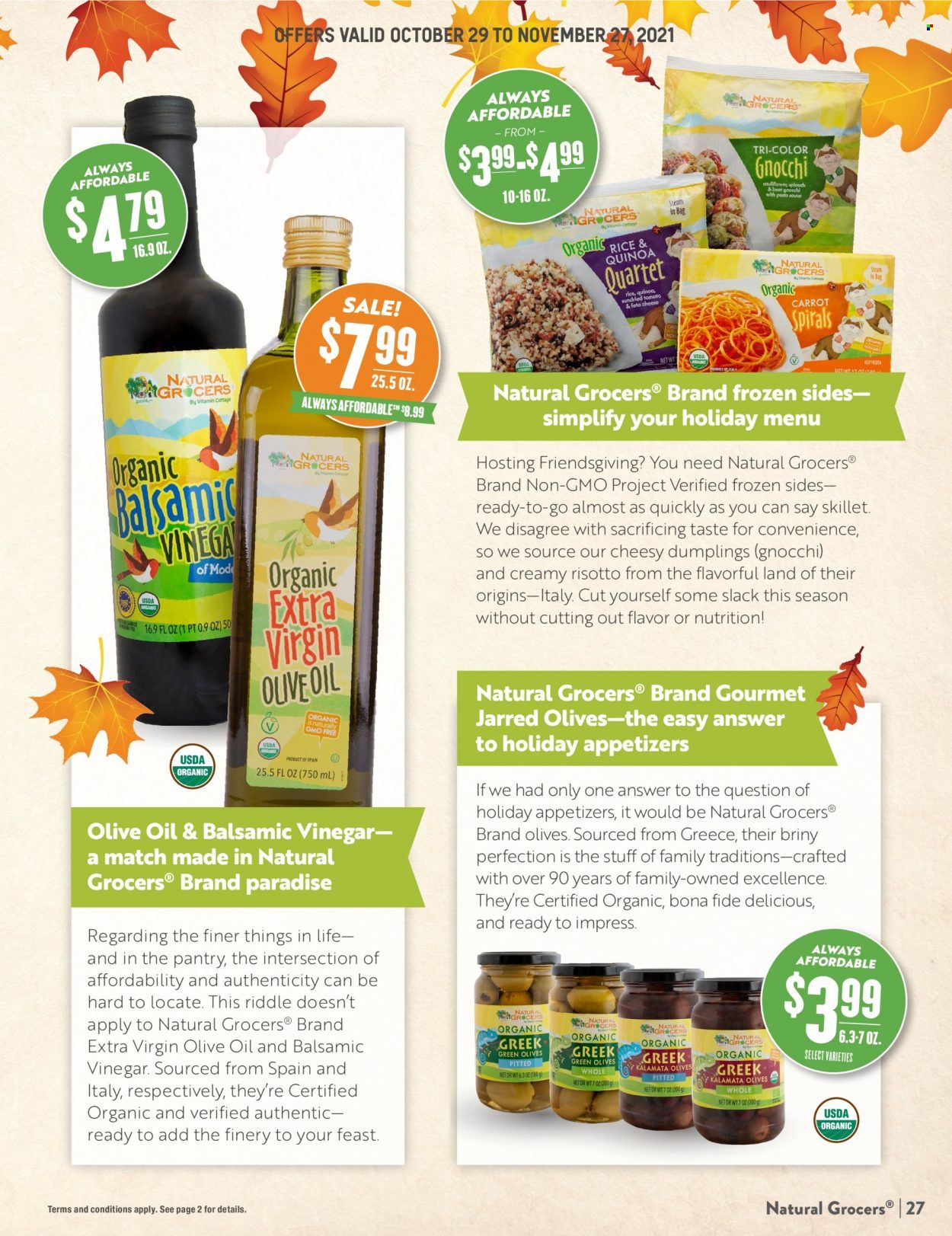 Natural Grocers Weekly Ad Flyer November 17 to November 24