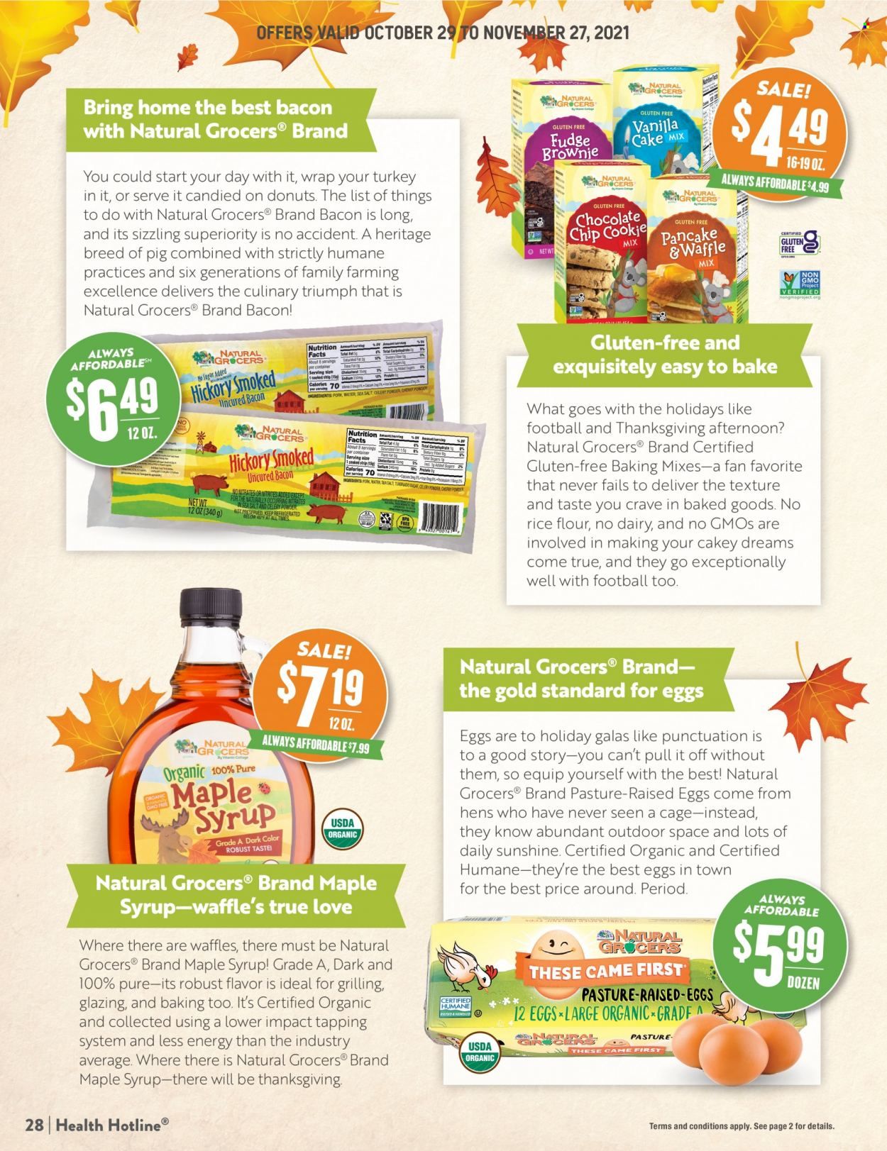 Natural Grocers Weekly Ad Flyer November 17 to November 24