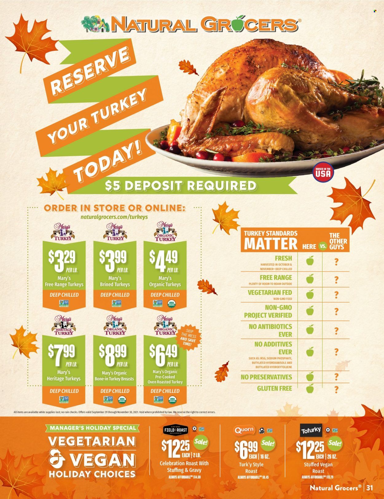 Natural Grocers Weekly Ad Flyer November 17 to November 24