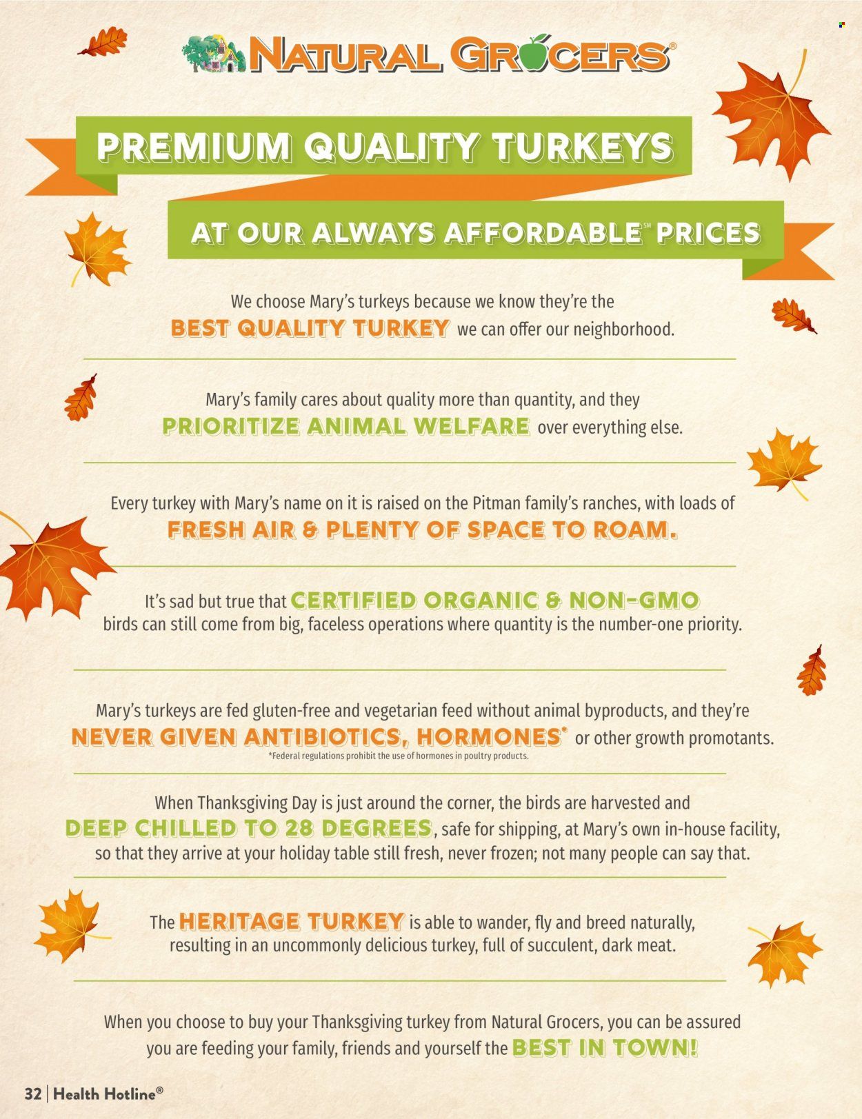 Natural Grocers Weekly Ad Flyer November 17 to November 24