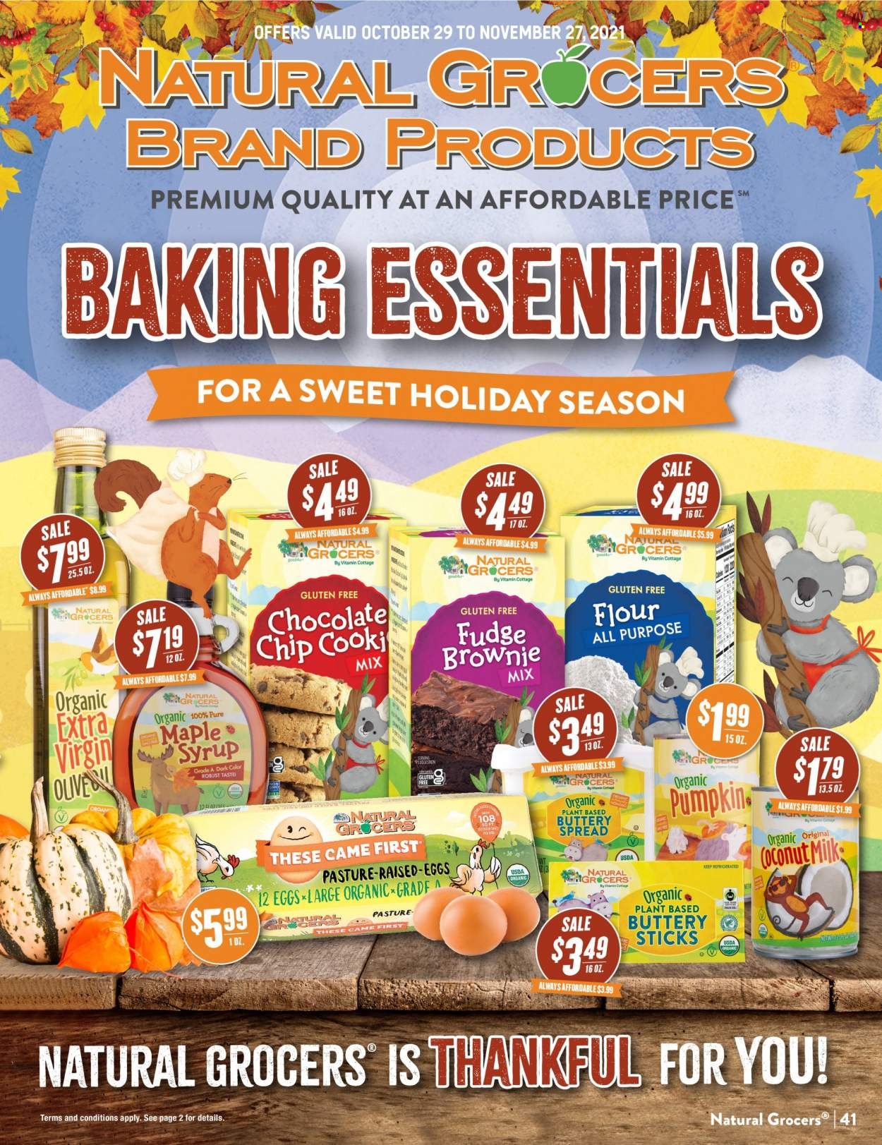 Natural Grocers Weekly Ad Flyer November 17 to November 24