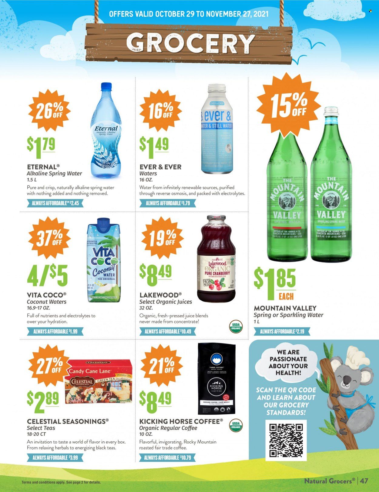 Natural Grocers Weekly Ad Flyer November 17 to November 24