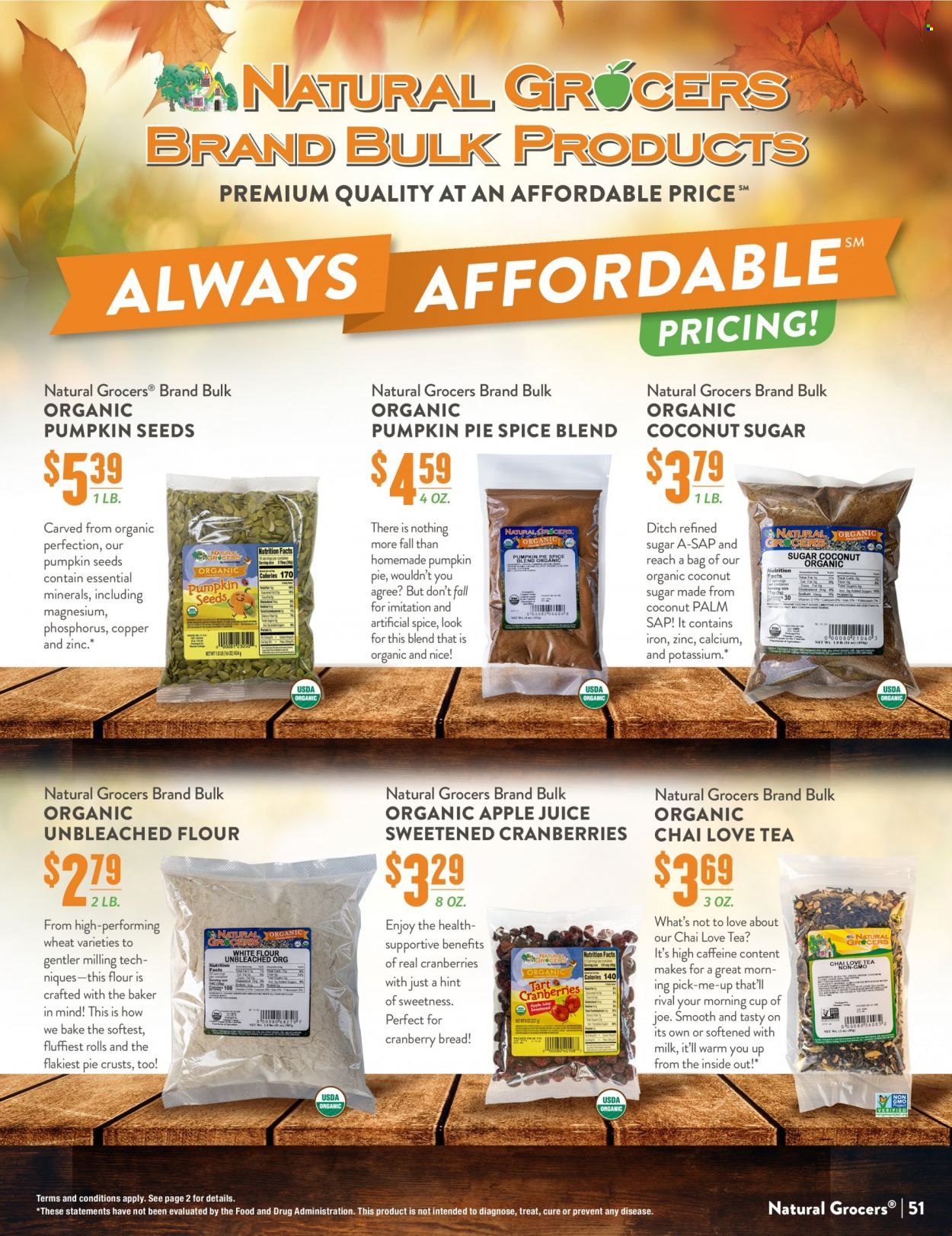 Natural Grocers Weekly Ad Flyer November 17 to November 24