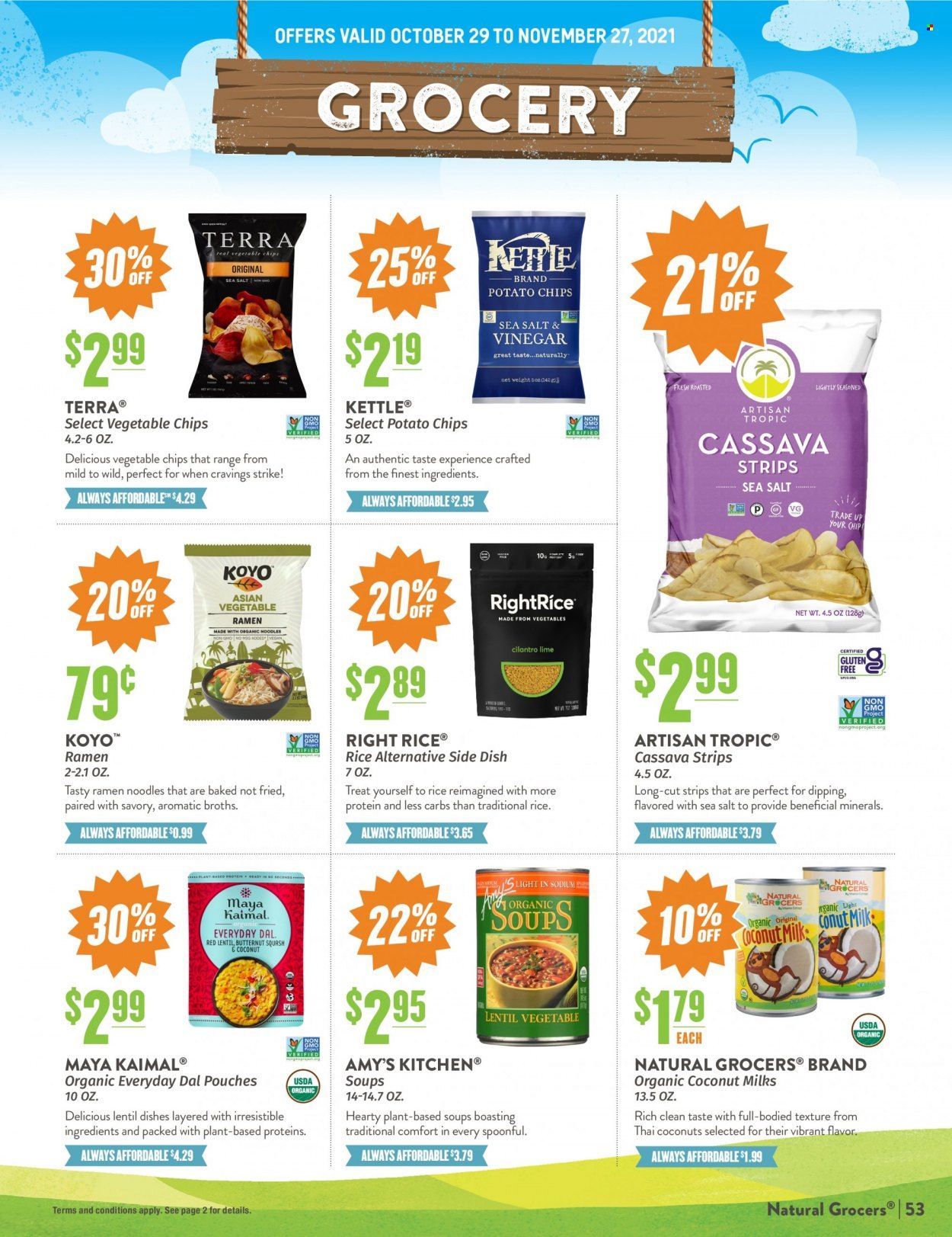 Natural Grocers Weekly Ad Flyer November 17 to November 24