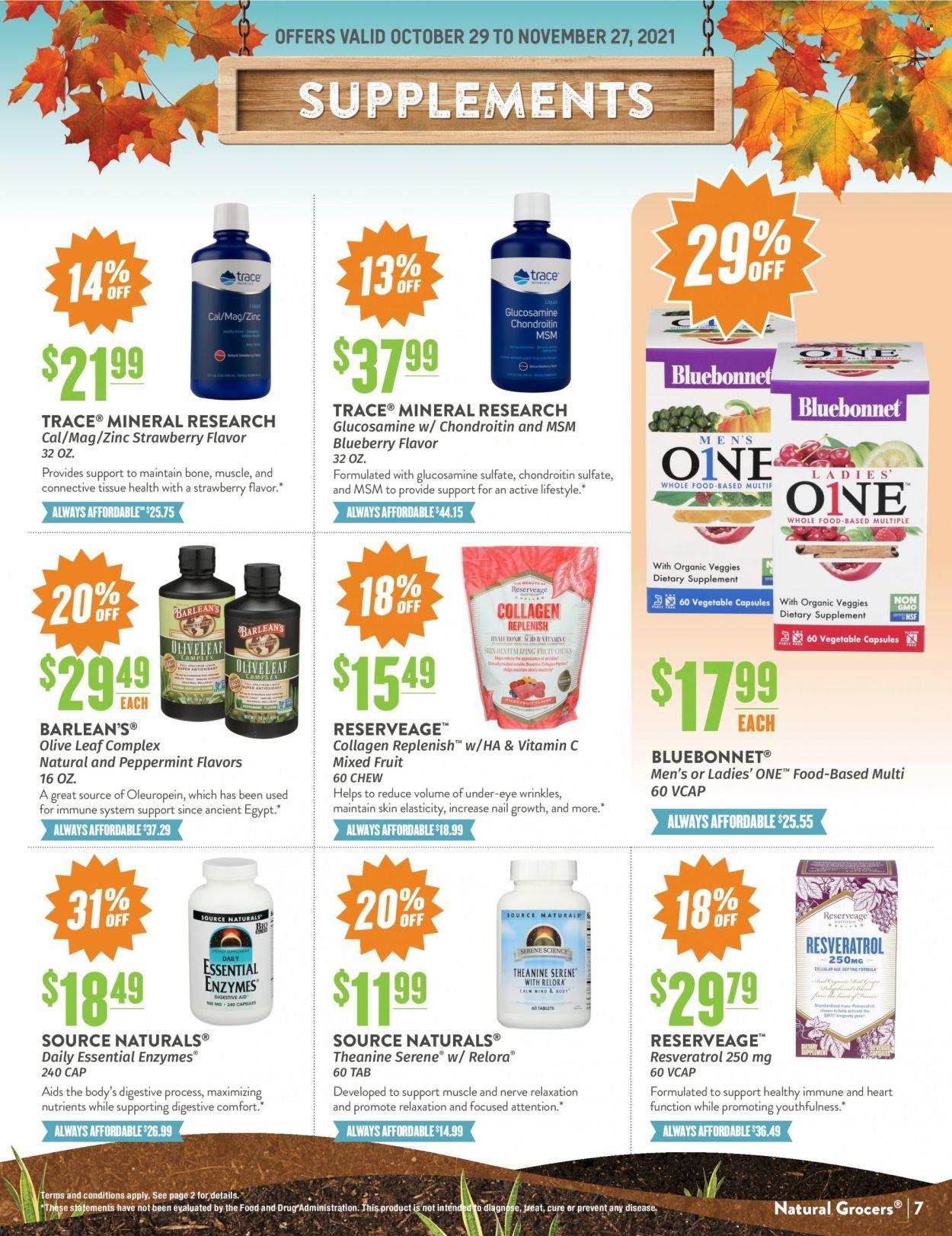 Natural Grocers Weekly Ad Flyer November 17 to November 24