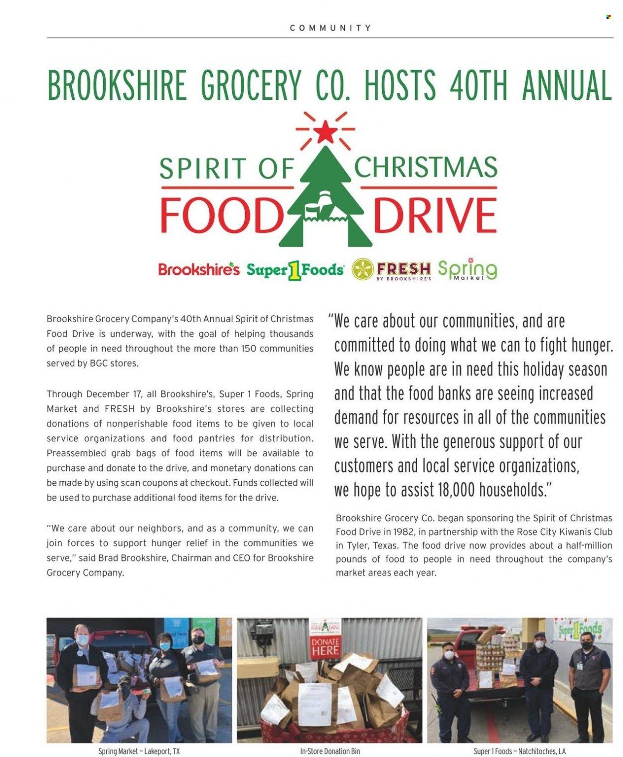 Brookshires (AR, LA, TX) Weekly Ad Flyer November 17 to November 24