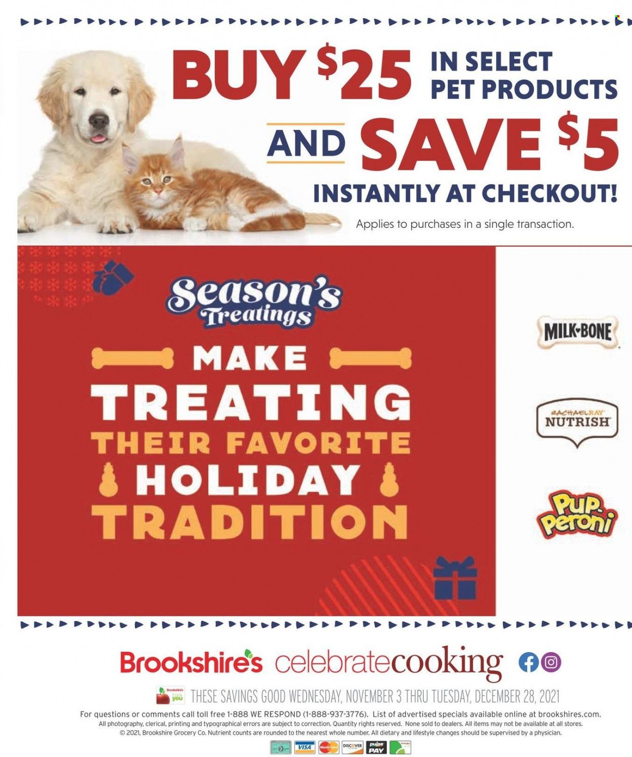Brookshires (AR, LA, TX) Weekly Ad Flyer November 17 to November 24
