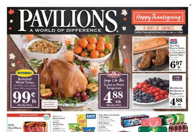 Pavilions (CA) Weekly Ad Flyer November 17 to November 24