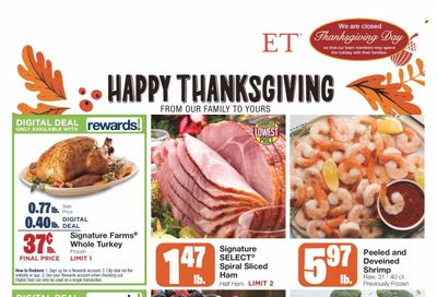 Market Street (NM, TX) Weekly Ad Flyer November 17 to November 24