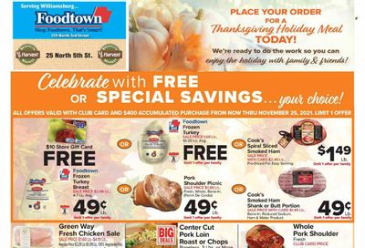Foodtown (NJ, NY, PA) Weekly Ad Flyer November 17 to November 24