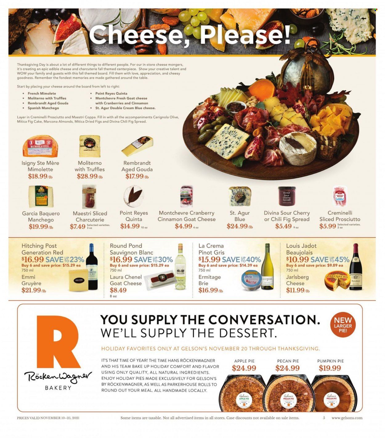 Gelson's (CA) Weekly Ad Flyer November 17 to November 24
