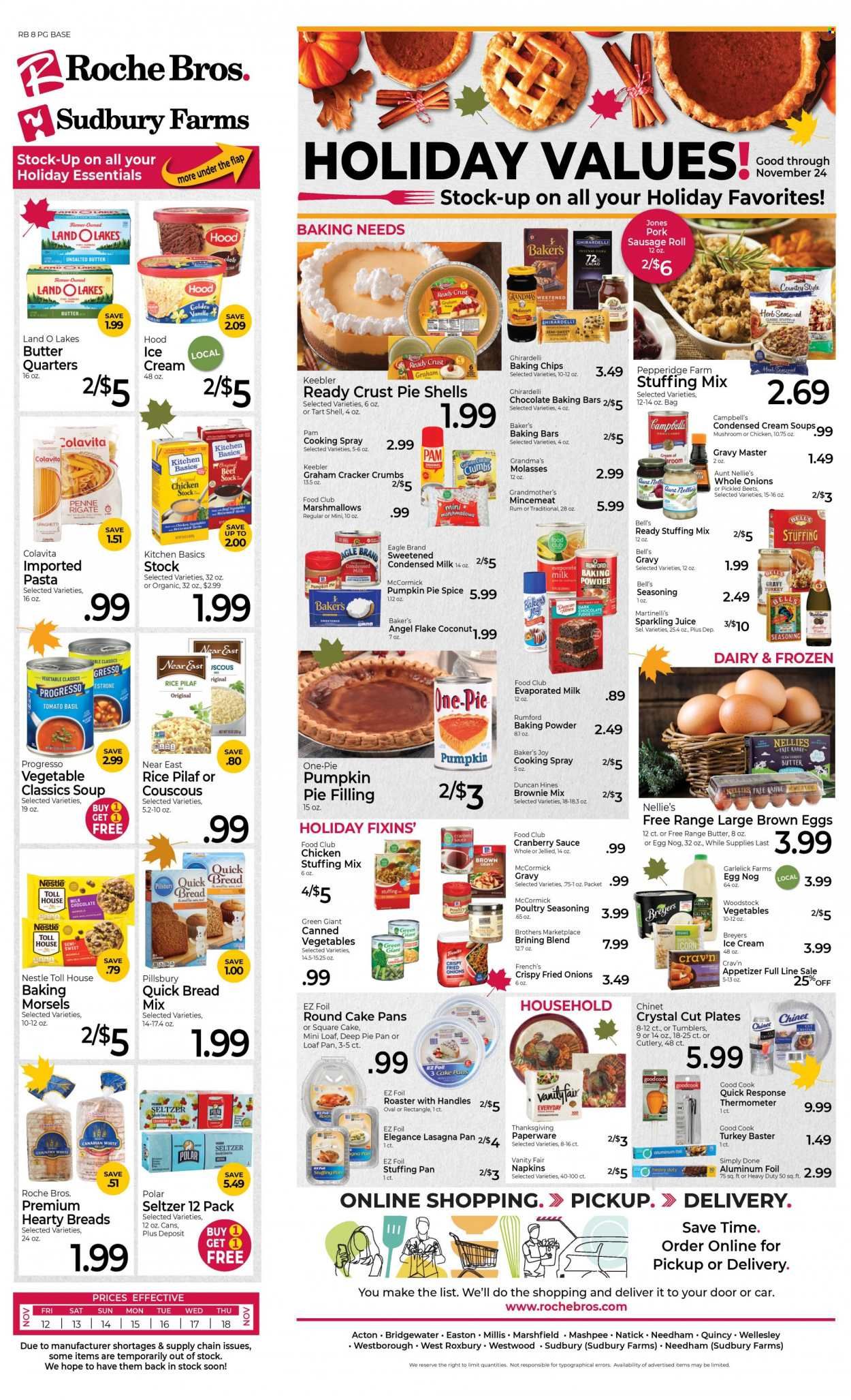 Roche Bros. (MA) Weekly Ad Flyer November 17 to November 24