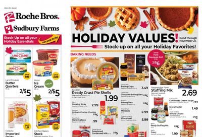 Roche Bros. (MA) Weekly Ad Flyer November 17 to November 24