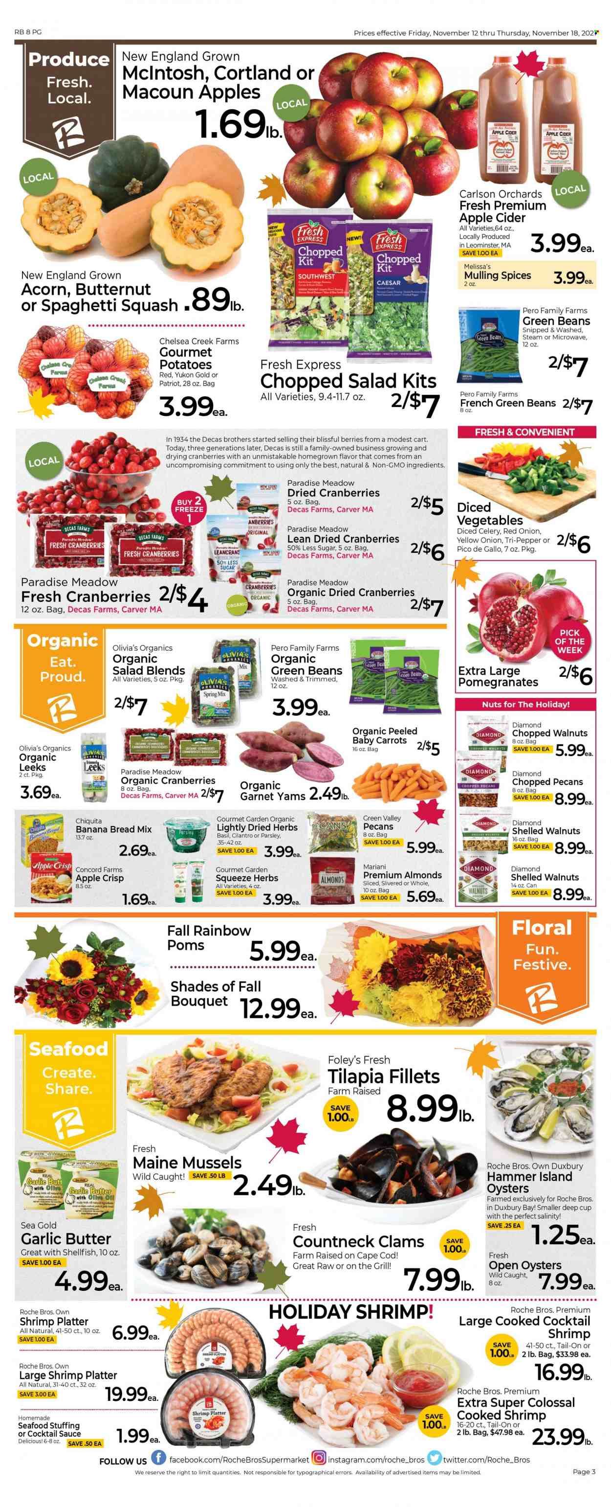 Roche Bros. (MA) Weekly Ad Flyer November 17 to November 24