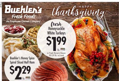 Buehler's (OH) Weekly Ad Flyer November 17 to November 24