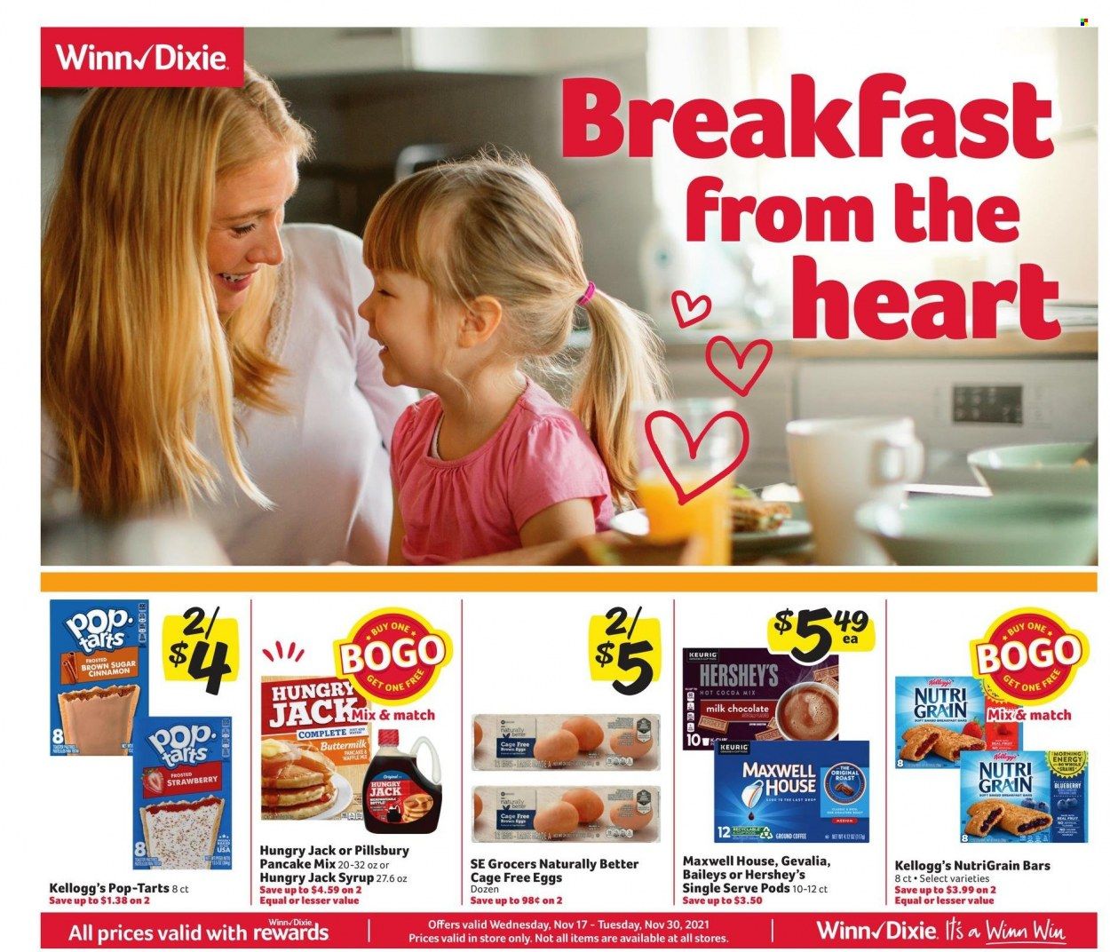 Winn Dixie (AL, FL, GA, LA) Weekly Ad Flyer November 17 to November 24