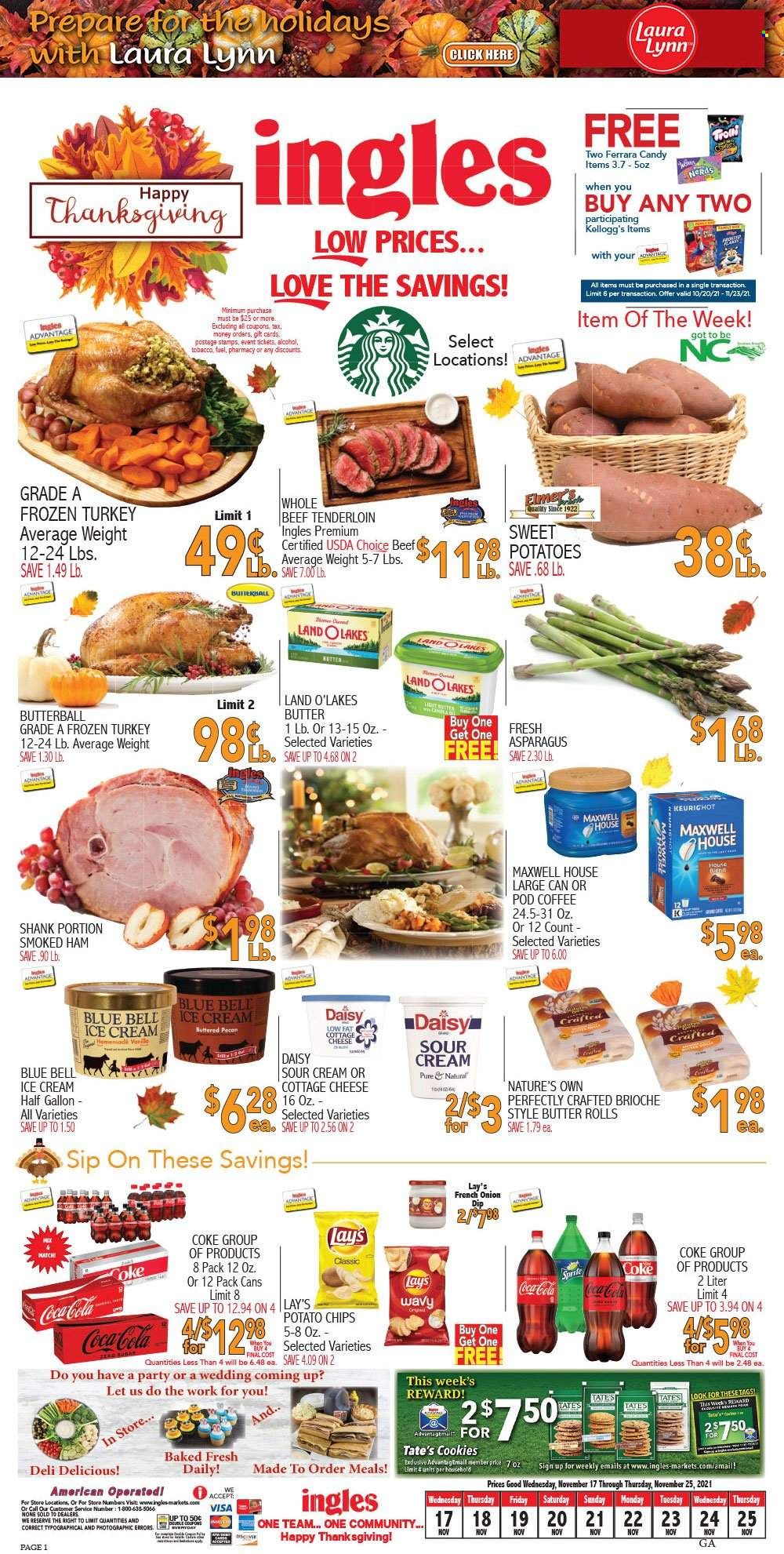 Ingles (GA, NC, SC, TN) Weekly Ad Flyer November 17 to November 24