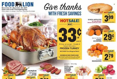 Food Lion (VA) Weekly Ad Flyer November 17 to November 24