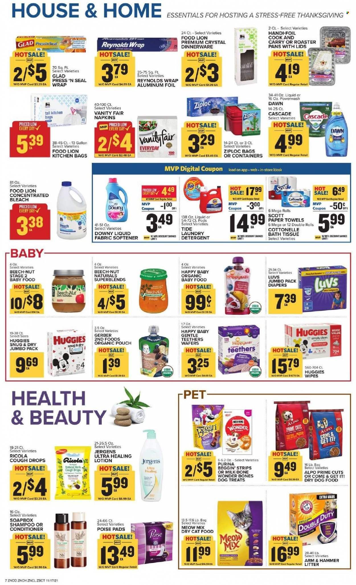 Food Lion (NC) Weekly Ad Flyer November 17 to November 24
