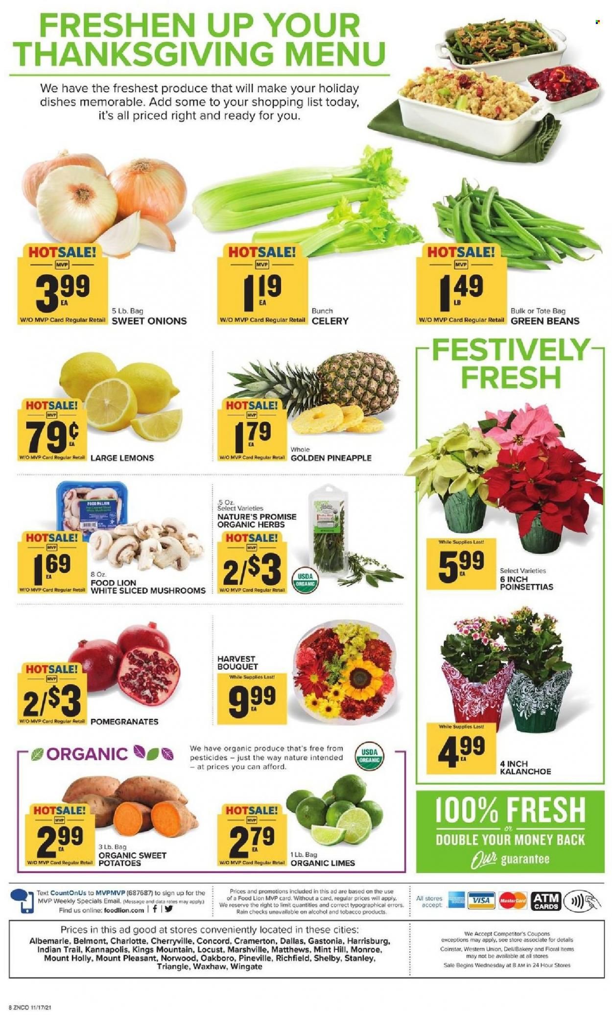 Food Lion (NC) Weekly Ad Flyer November 17 to November 24