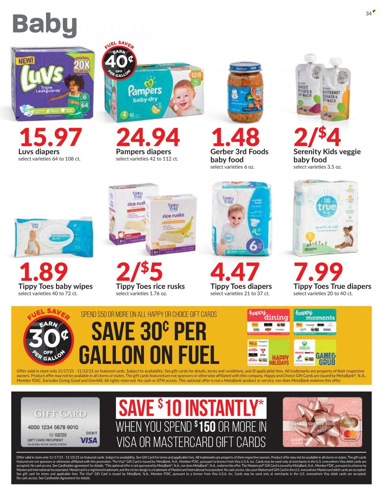 Hy-Vee (IA, IL, MN, MO, SD) Weekly Ad Flyer November 17 to November 24