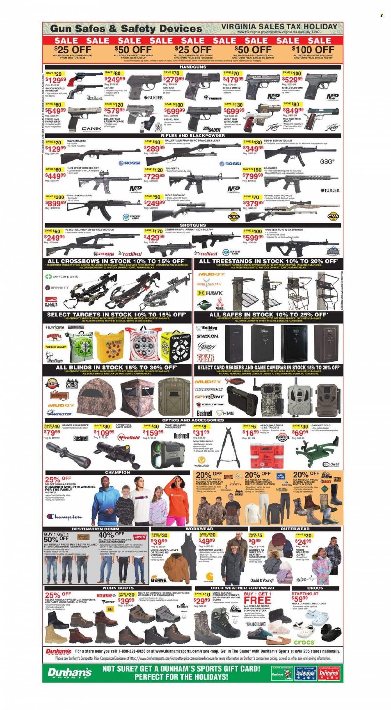 Dunham's Sports (VA) Weekly Ad Flyer November 17 to November 24