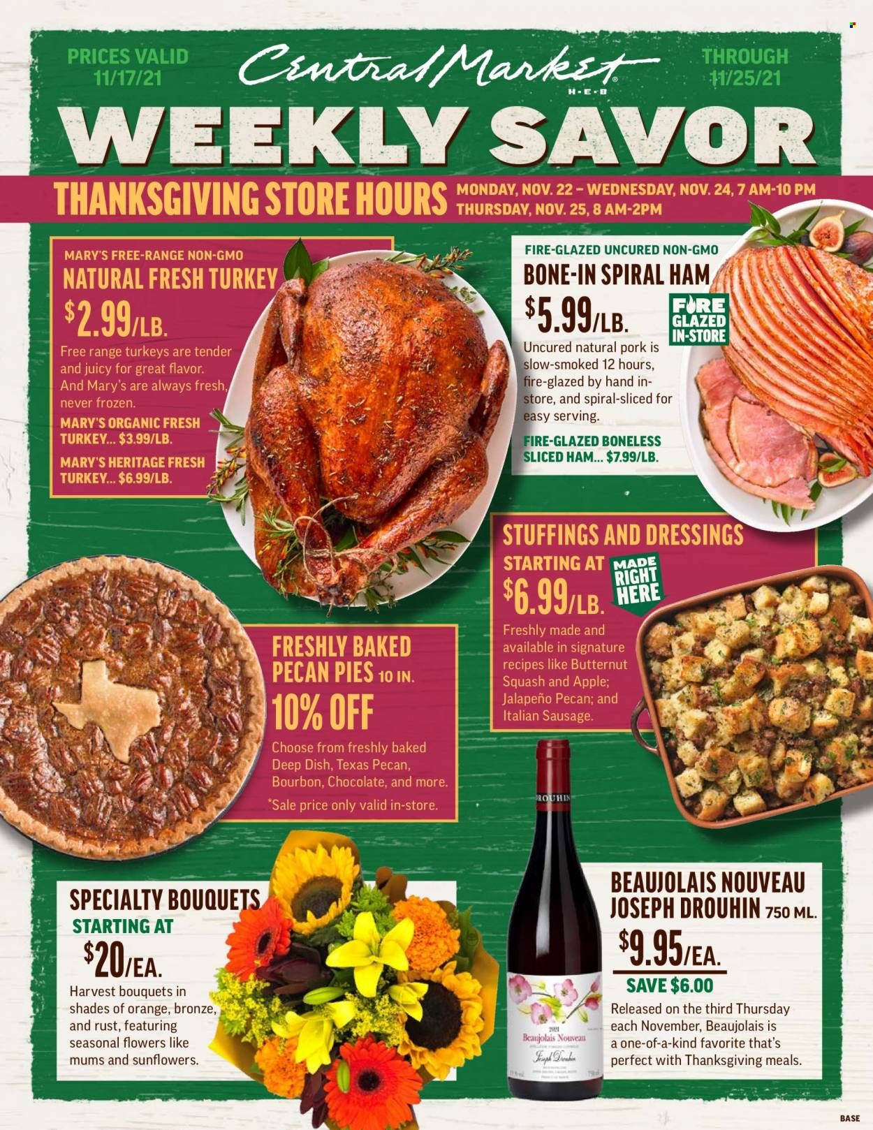 Central Market (TX) Weekly Ad Flyer November 17 to November 24