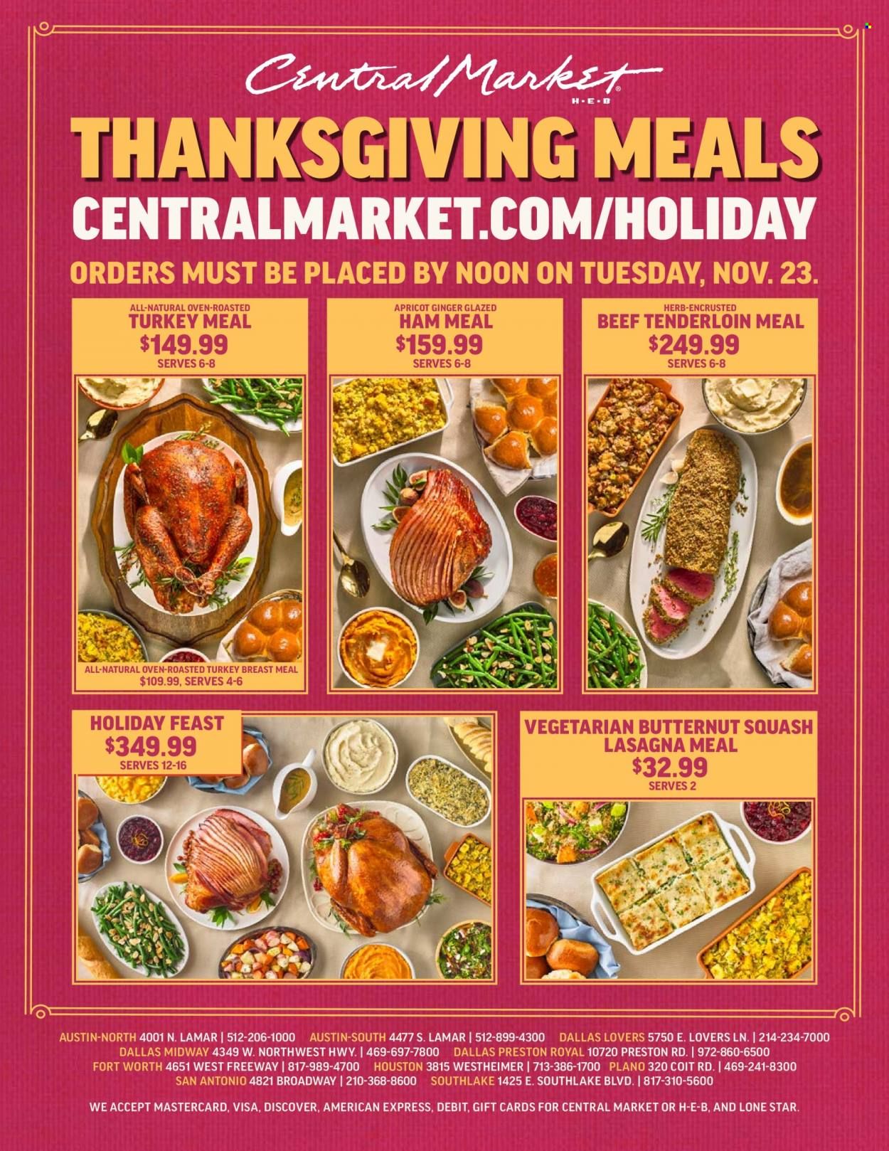 Central Market (TX) Weekly Ad Flyer November 17 to November 24