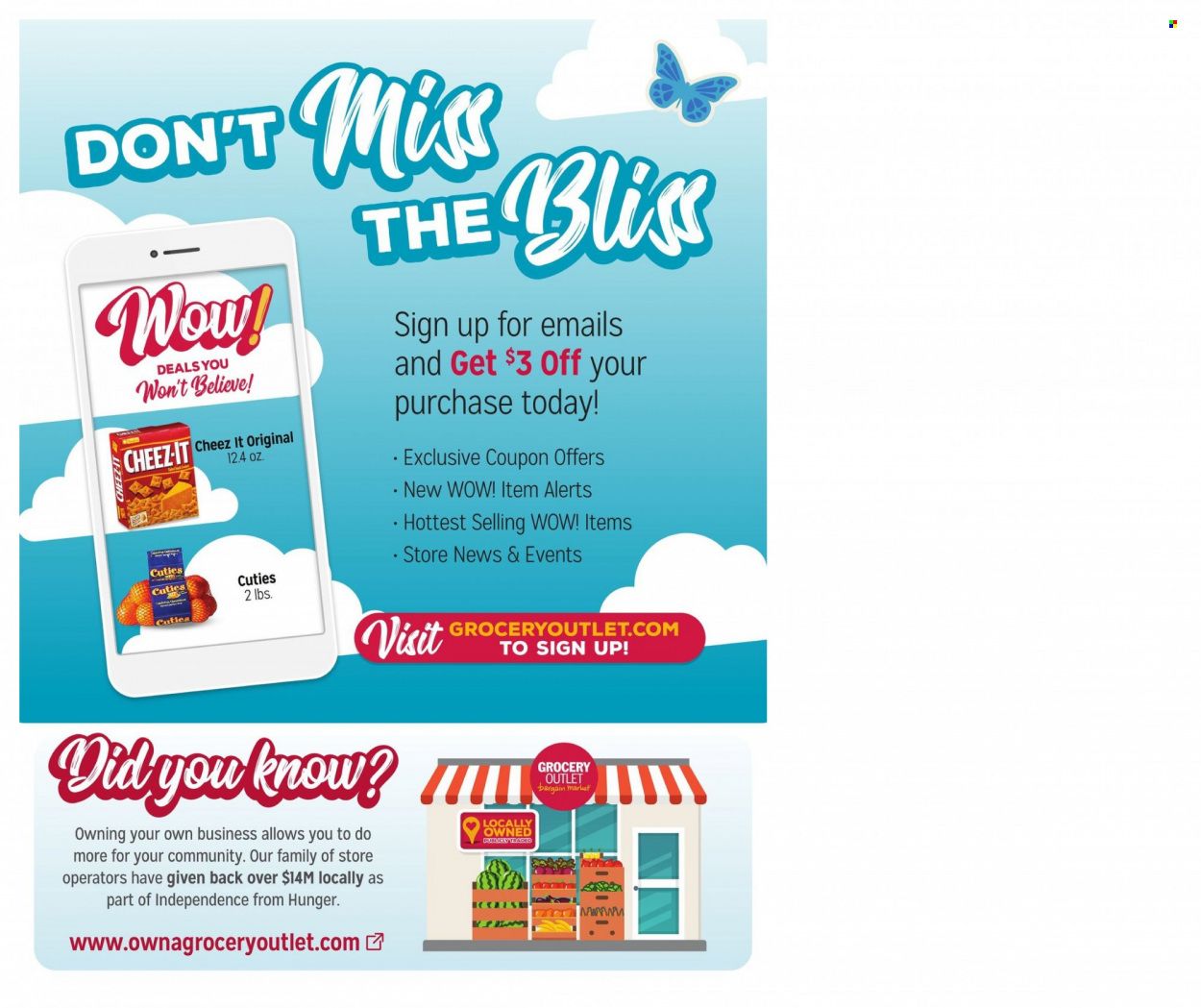 Grocery Outlet (CA, ID, OR, PA, WA) Weekly Ad Flyer November 17 to November 24