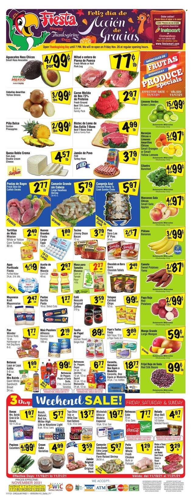 Fiesta Mart (TX) Weekly Ad Flyer November 17 to November 24