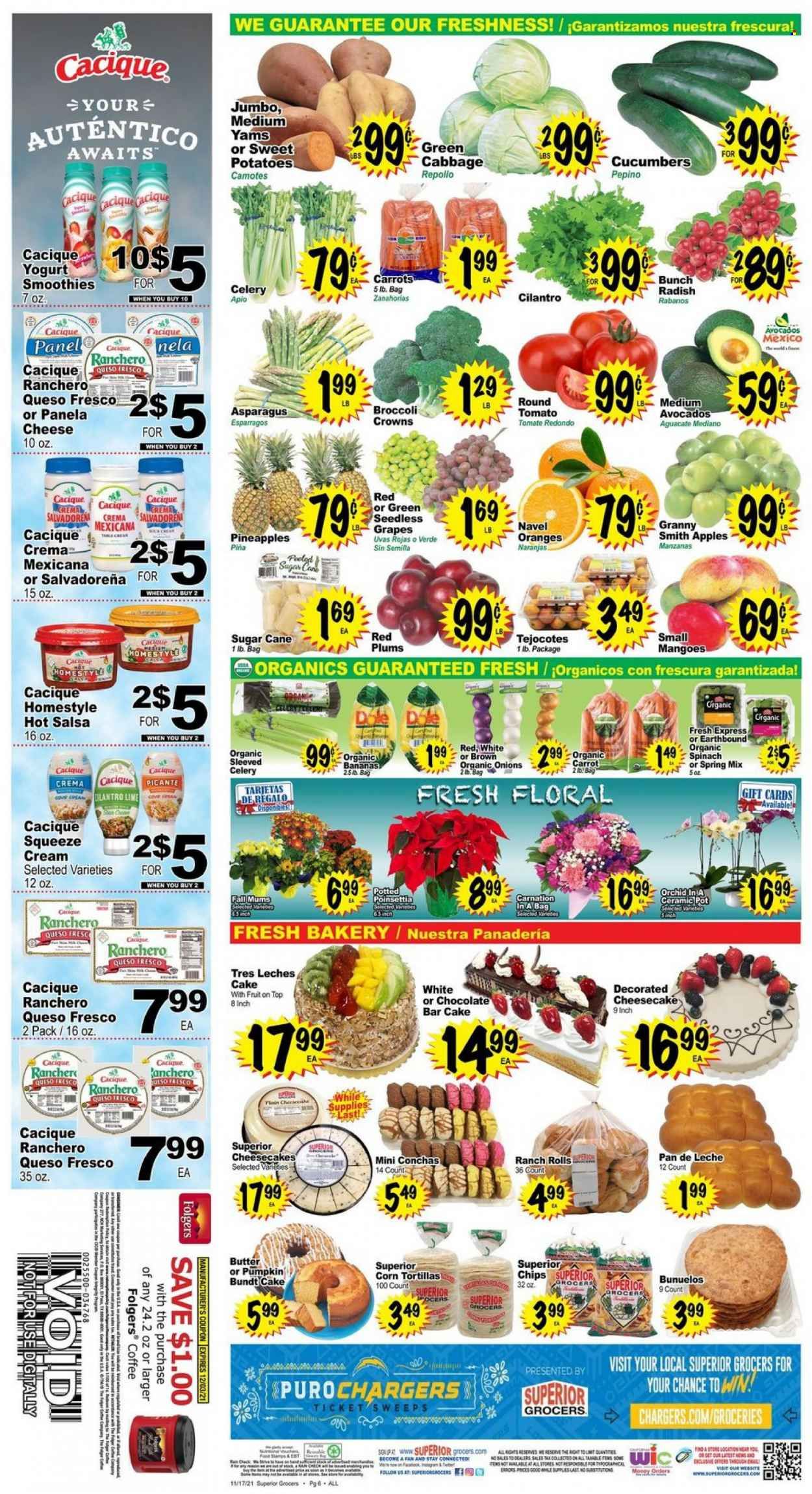 Superior Grocers (CA) Weekly Ad Flyer November 17 to November 24