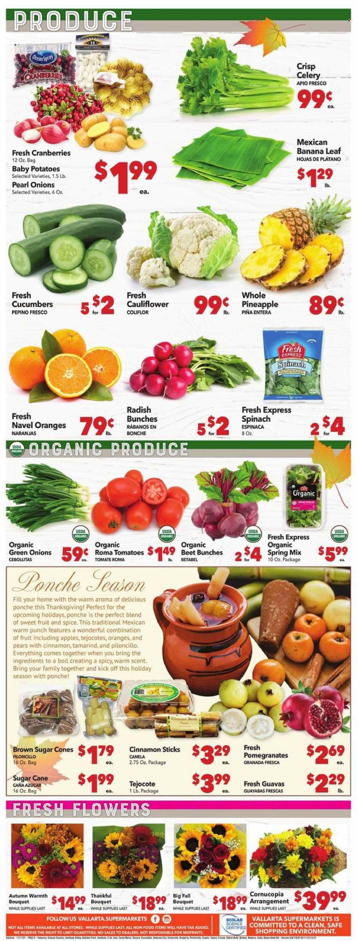 Vallarta (CA) Weekly Ad Flyer November 17 to November 24
