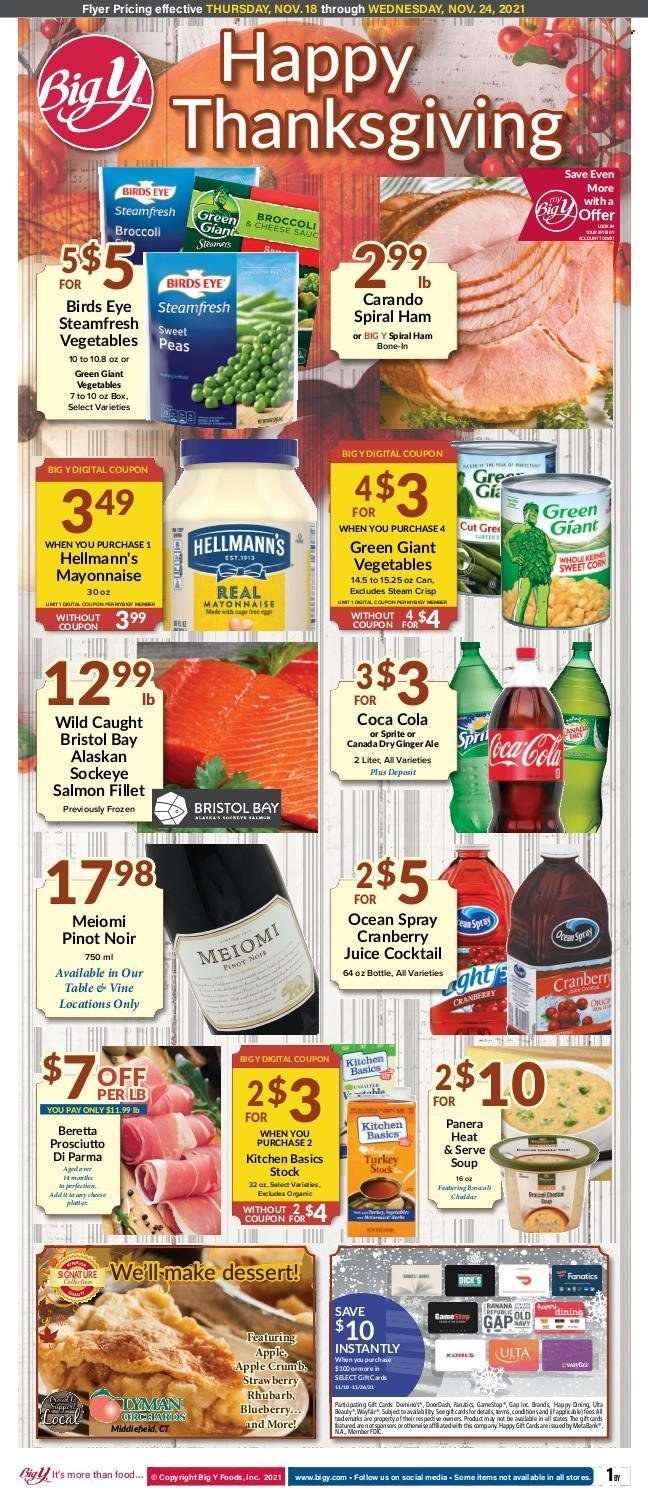 Big Y (MA) Weekly Ad Flyer November 17 to November 24