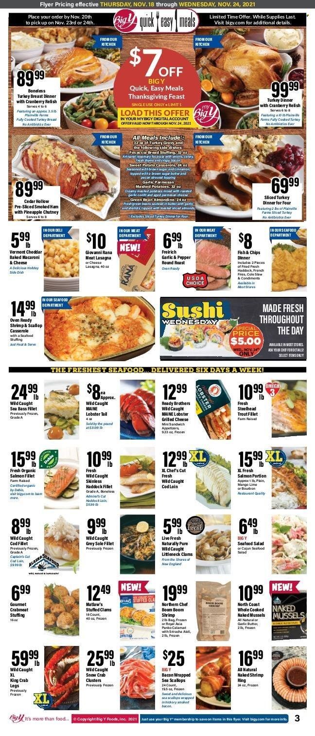 Big Y (MA) Weekly Ad Flyer November 17 to November 24