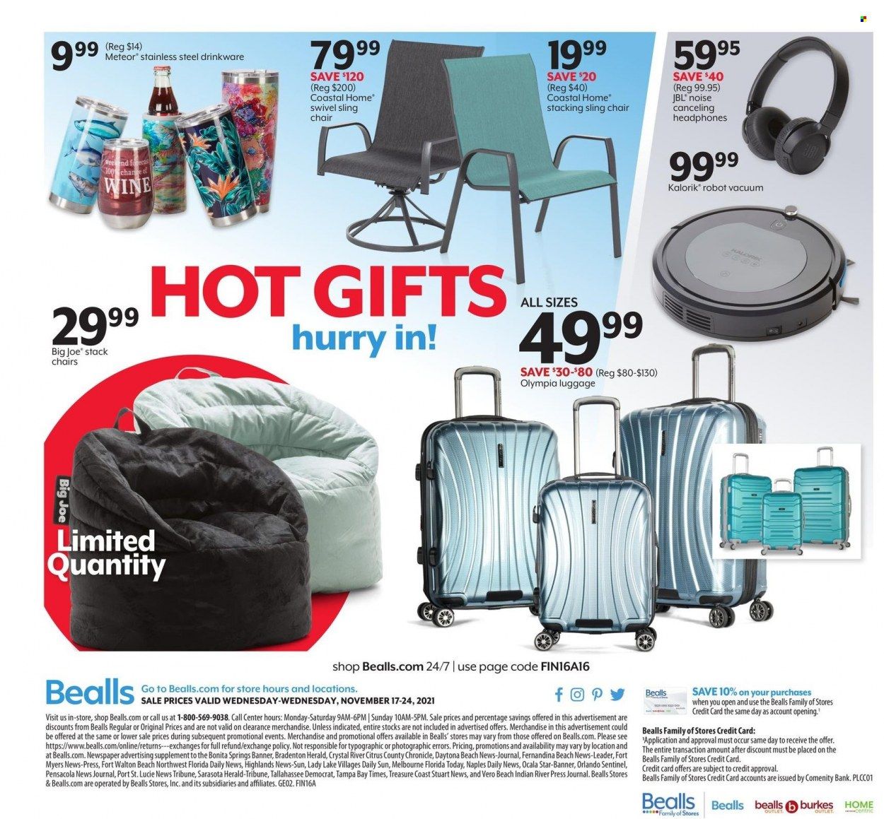 Bealls Florida (FL) Weekly Ad Flyer November 17 to November 24