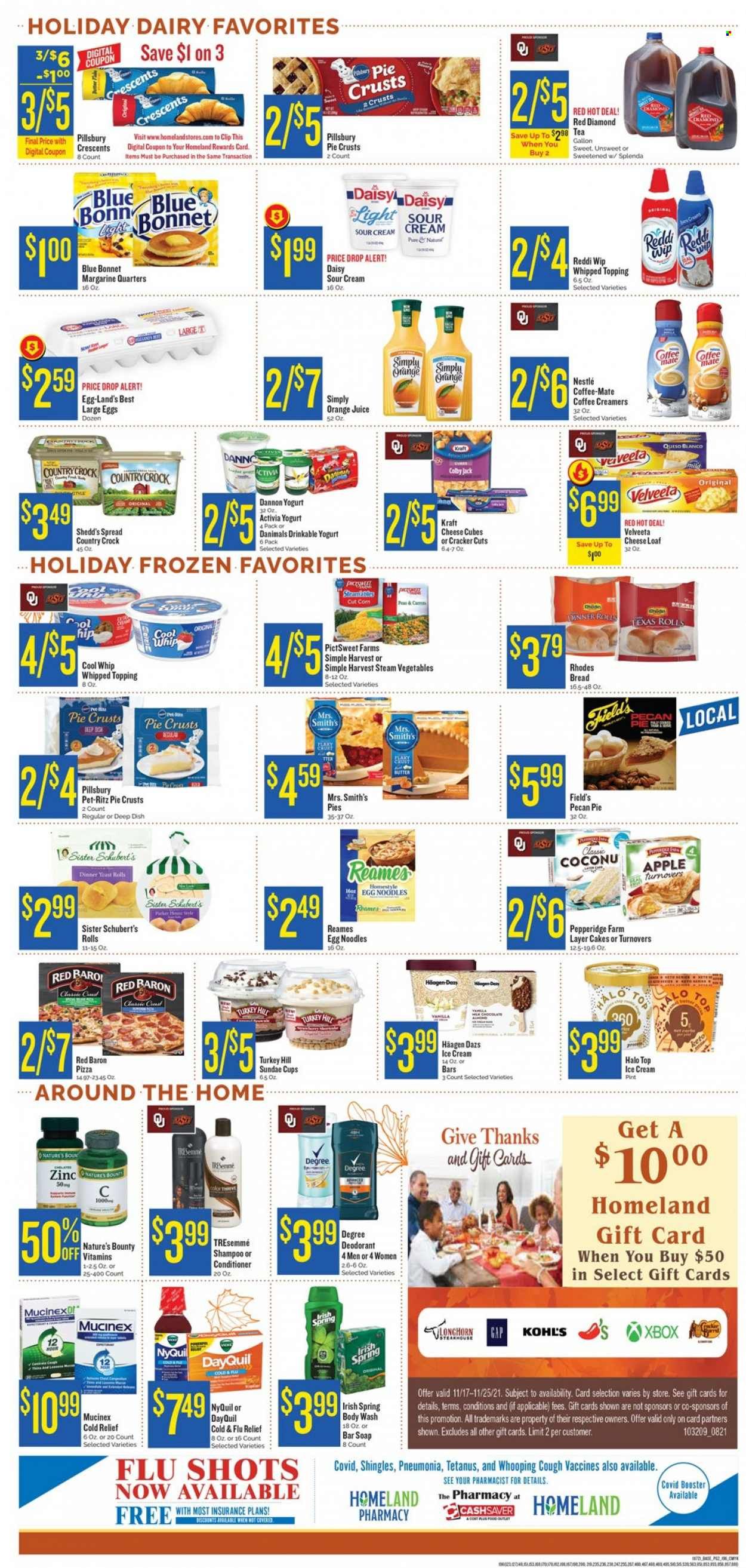 Homeland (OK, TX) Weekly Ad Flyer November 17 to November 24