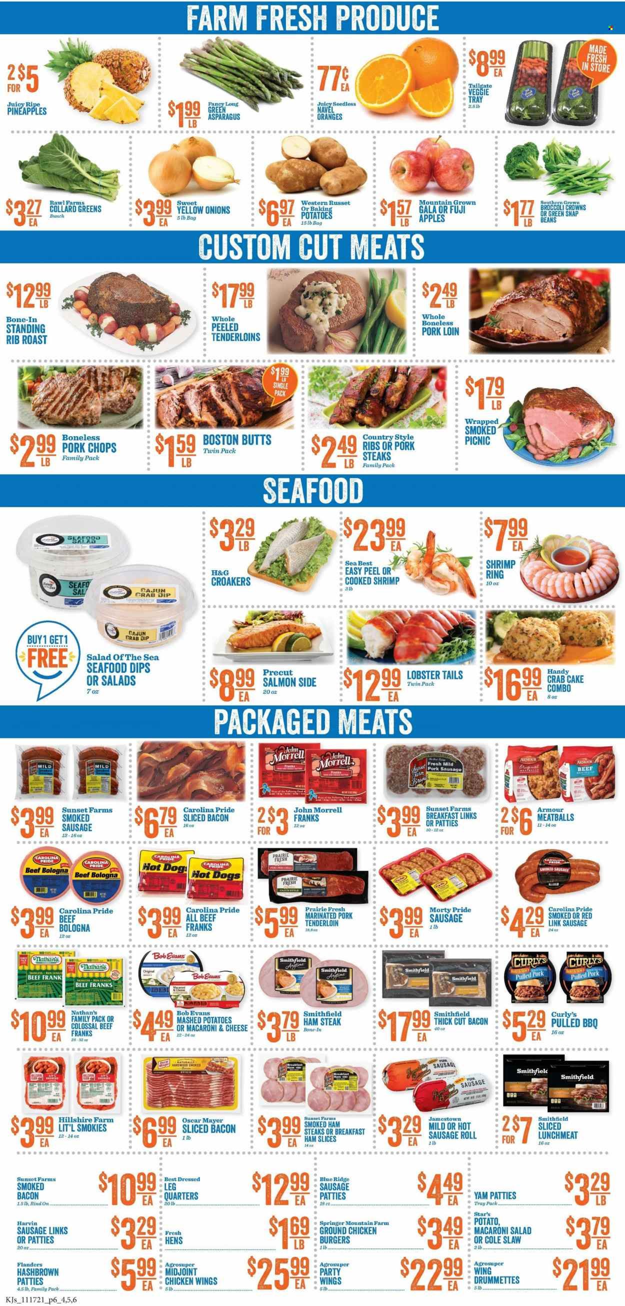 KJ´s Market (GA, SC) Weekly Ad Flyer November 17 to November 24